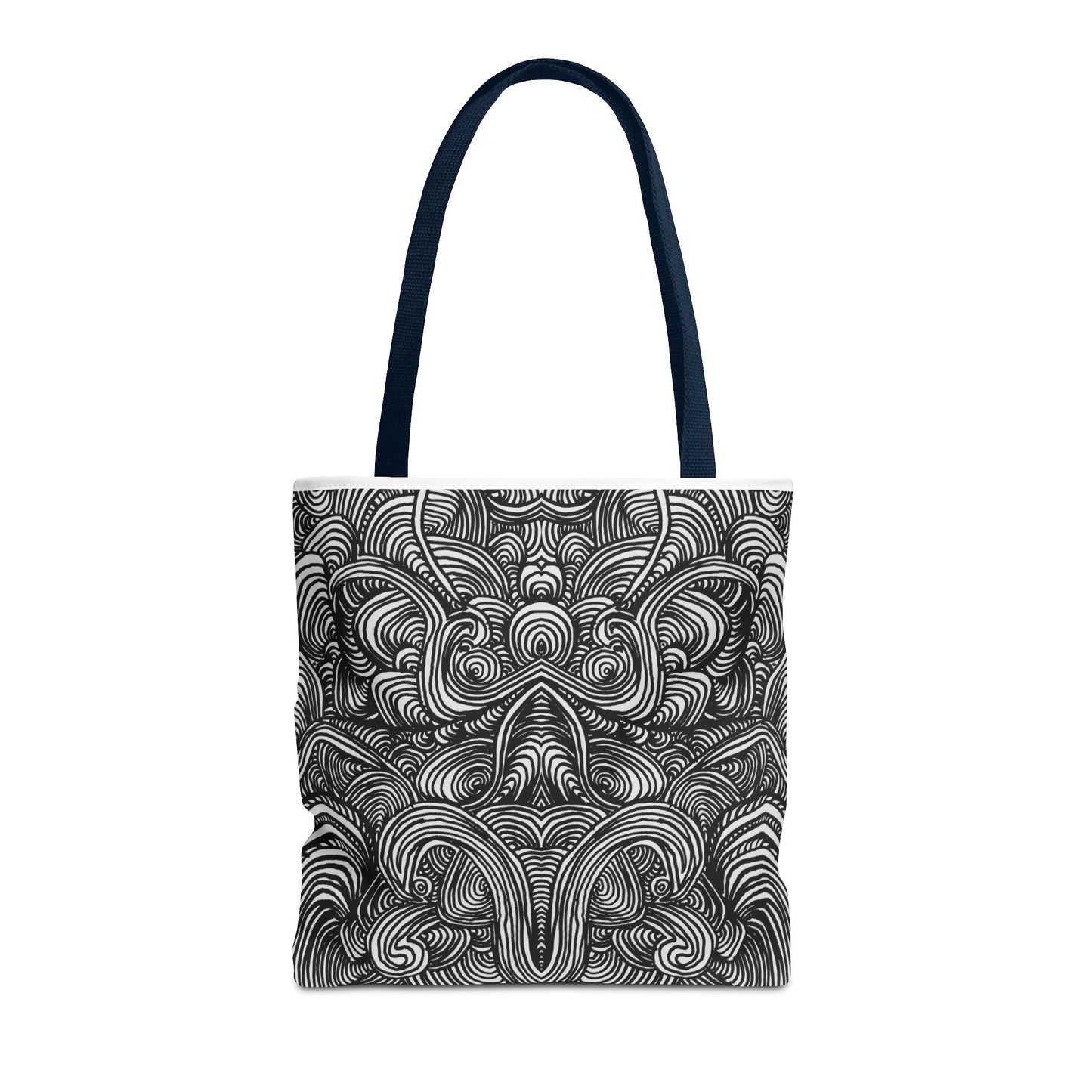 Unisex Original Line Art All Over Print Tote Bag - Mirage