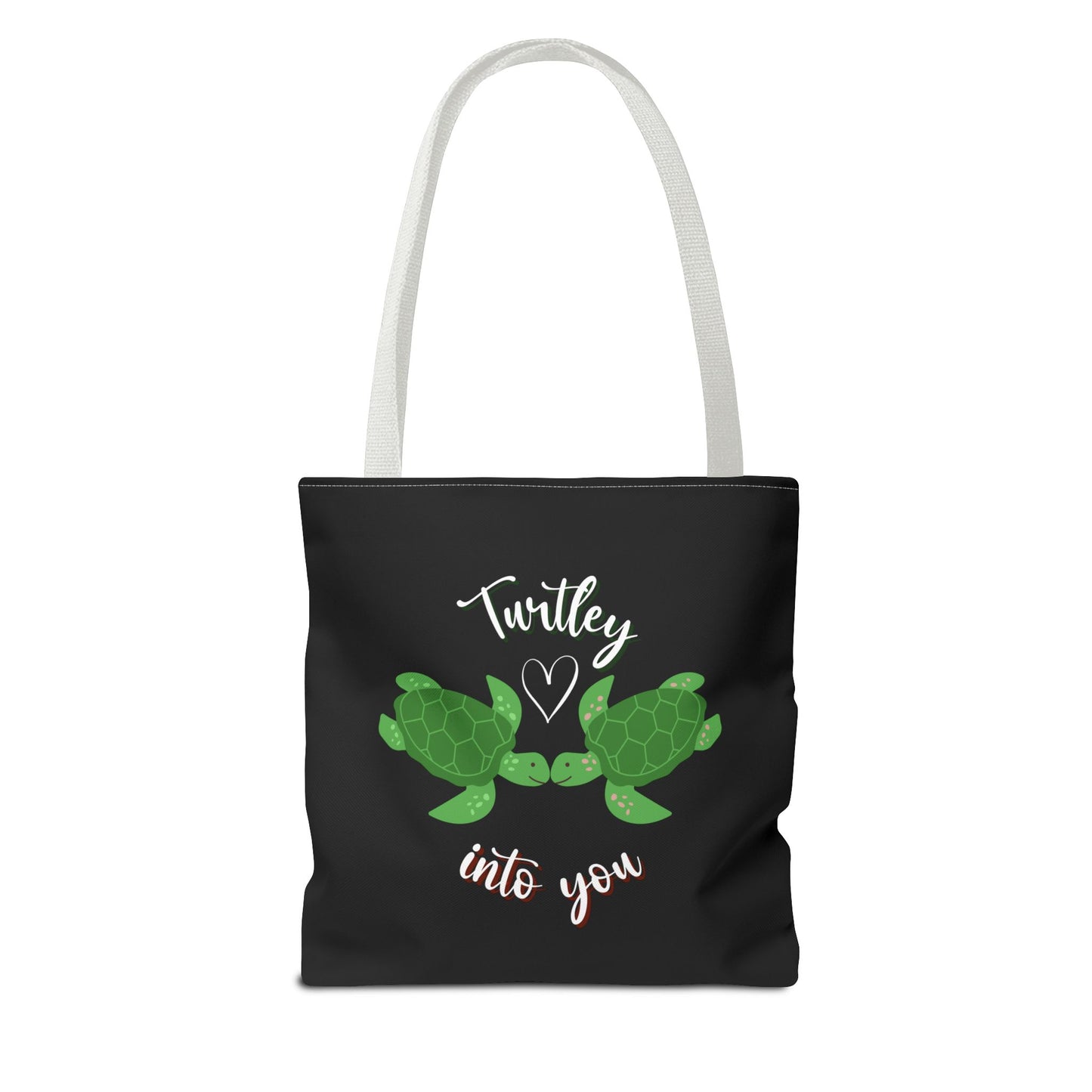 Unisex Cute Turtle Lover Turtley Into You Tote Bag