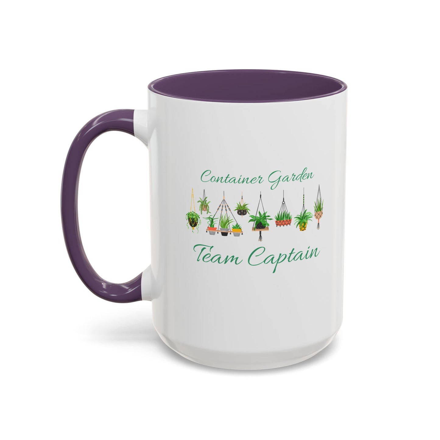 11oz/15oz Garden Themed Container Garden Team Captain Plant Parent Coffee Mug