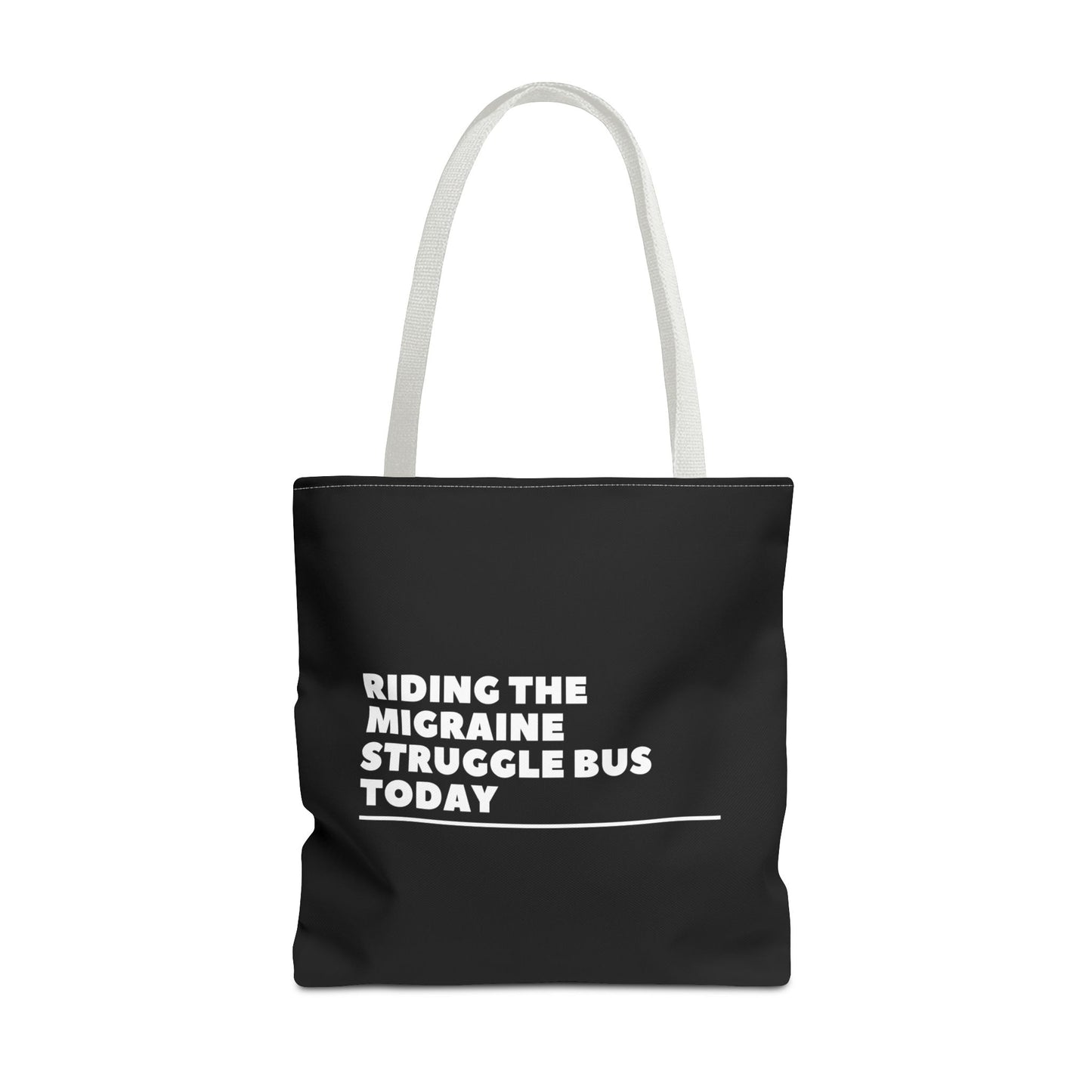 Unisex Migraine Day Invisible Illness Warrior Tote Bag