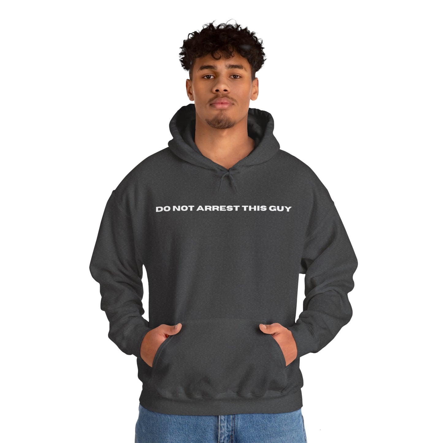 Unisex Heavy Blend™ Do Not Arrest This Guy Hooded Sweatshirt