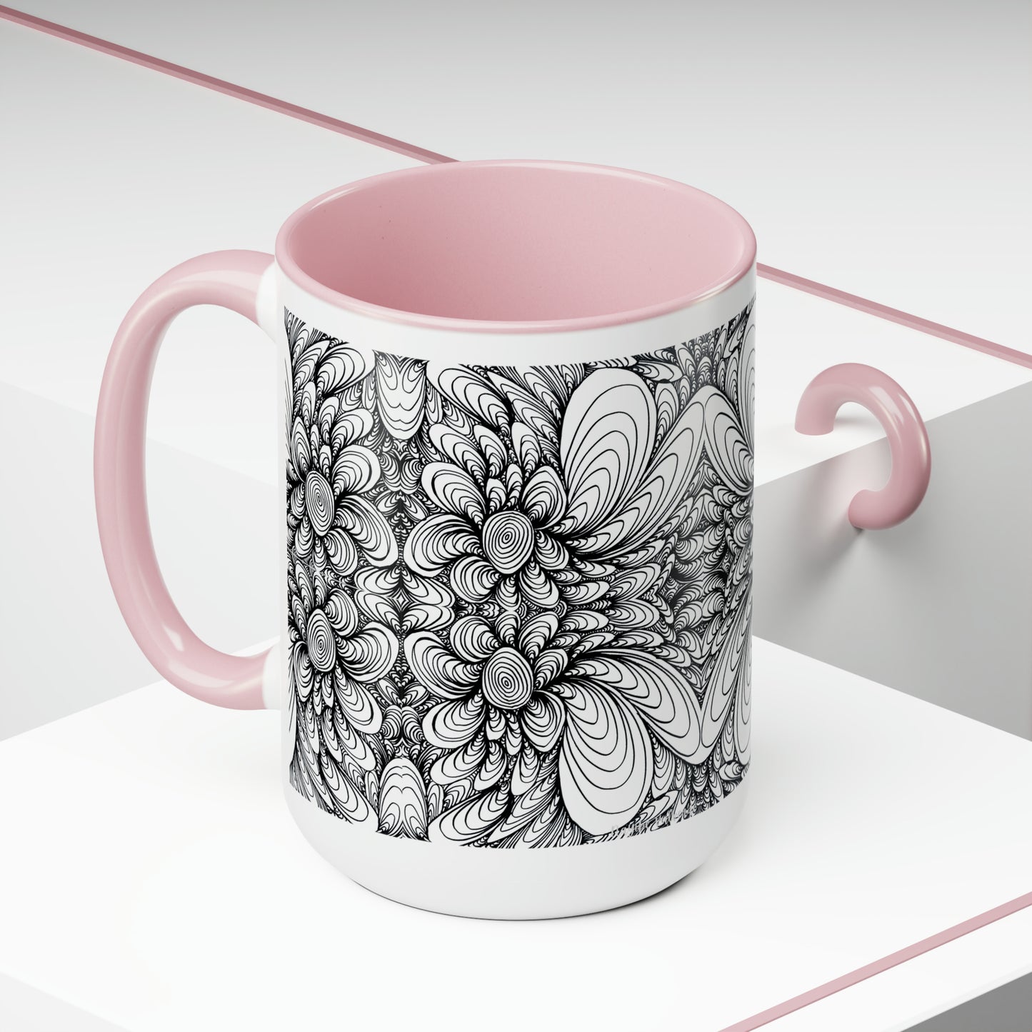 15oz Original Art  Mug - Blooms