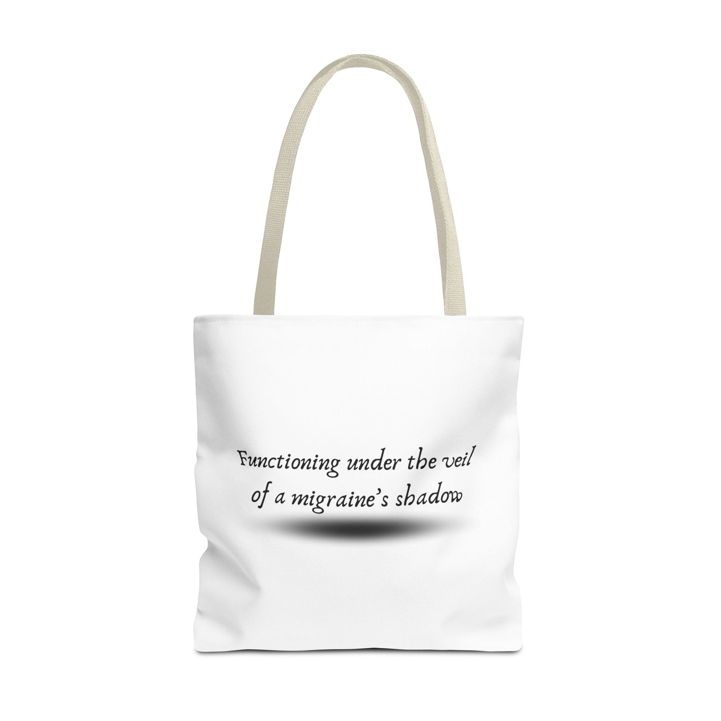 Unisex Migraine Day Invisible Illness Warrior Tote Bag