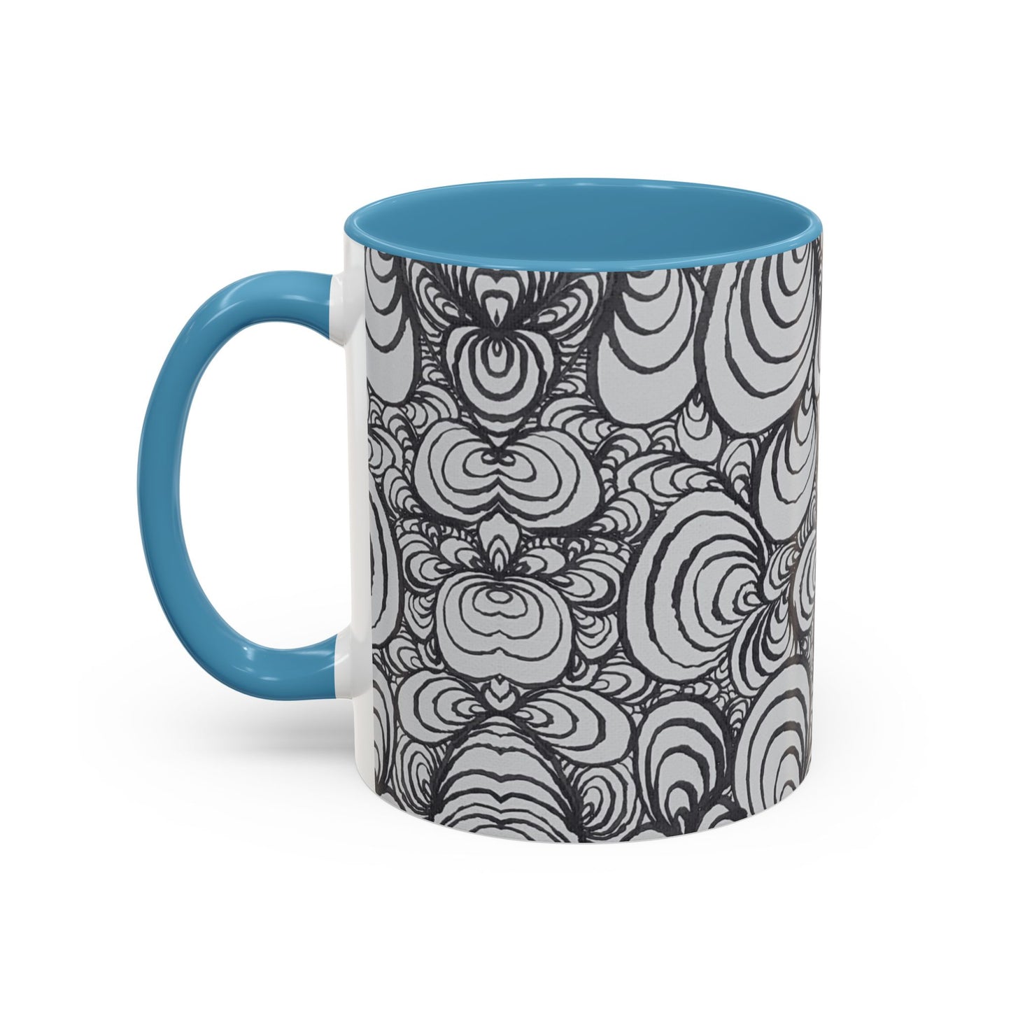 11oz/15oz Original Line Art Mug - Puzzle Panels 1