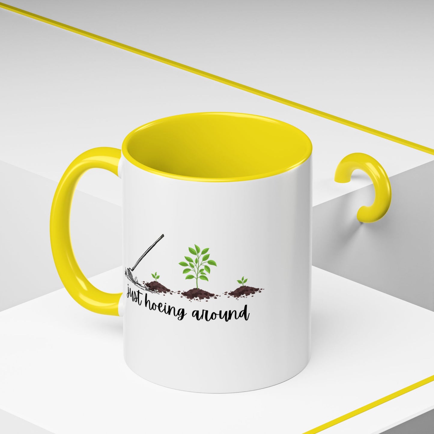 11oz/15oz Just Hoeing Around Gardening Club Coffee Mug
