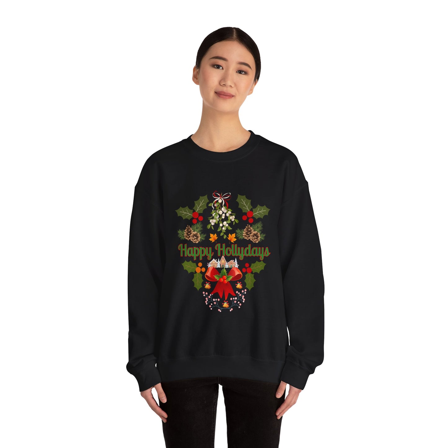 Unisex Ugly Sweater Contest Happy Hollydays Sweatshirt