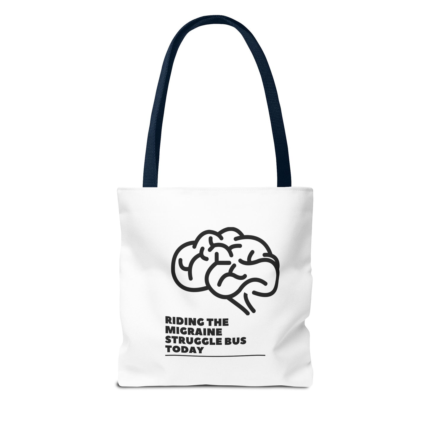 Unisex Migraine Day Invisible Illness Warrior Tote Bag