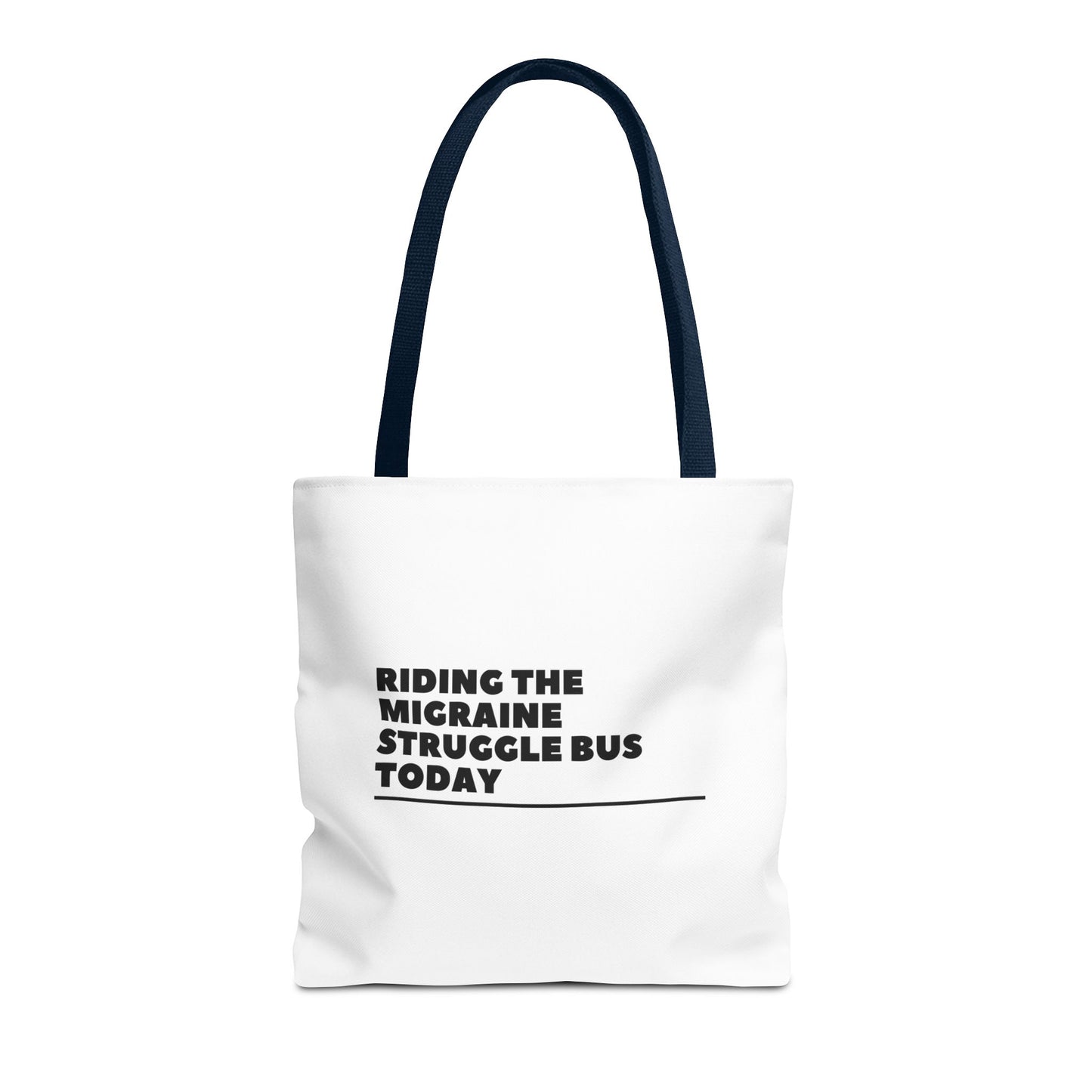 Unisex Migraine Day Invisible Illness Warrior Tote Bag