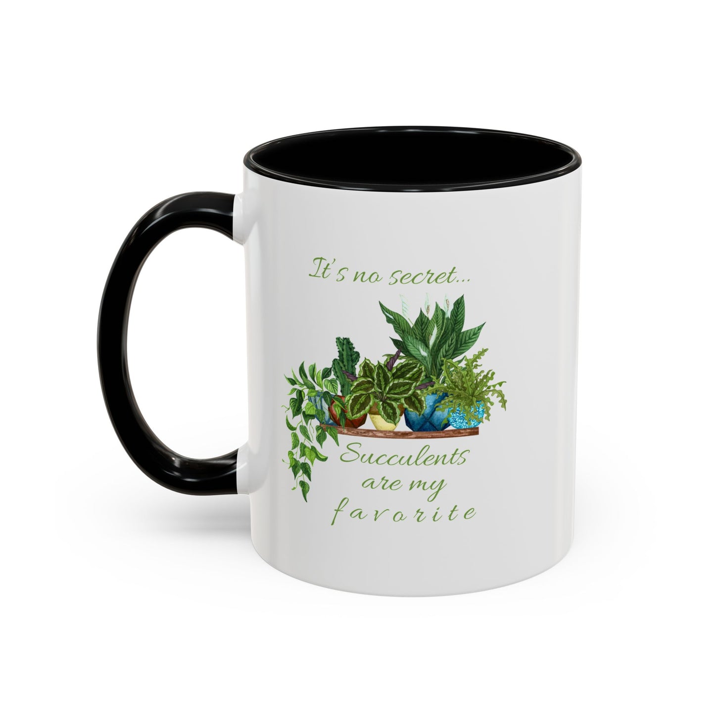 11oz Garden Themed Succulent Plant Parent Container Gardener Coffee Mug