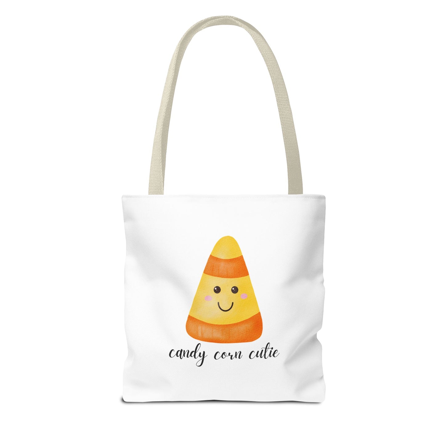 Cute Candy Corn Halloween Spooky Season Tote Trick or Treating Candy Fall Themed Reusable Lunch Bag