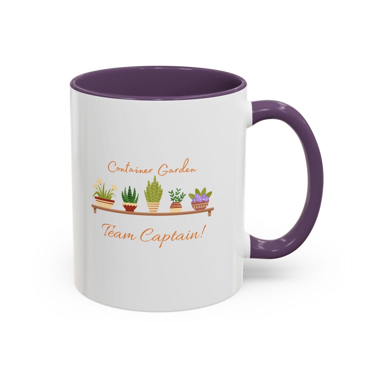 11oz/15oz Garden Themed Container Garden Team Captain Plant Parent Coffee Mug