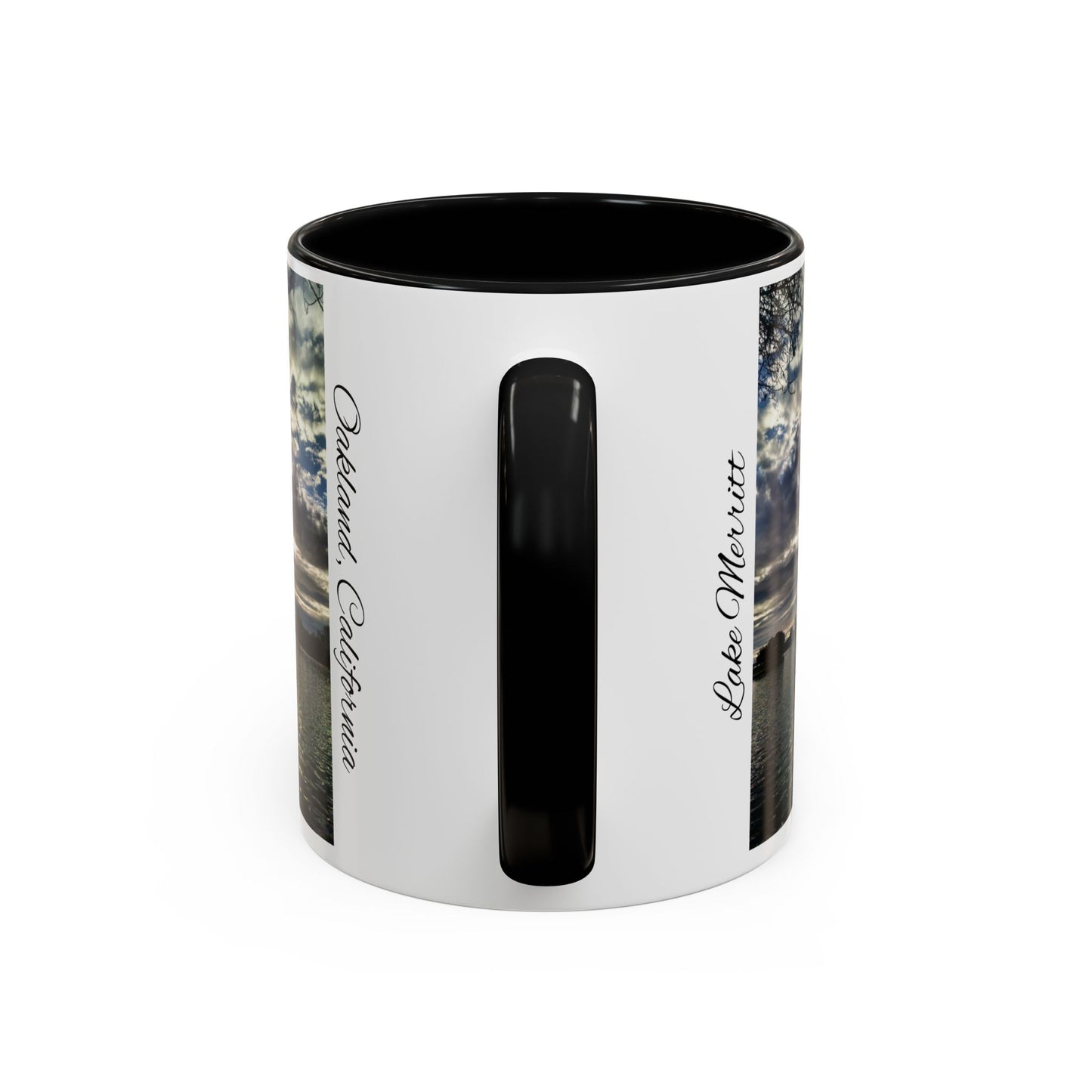 11oz/15oz Two Tone Lake Merritt, Oakland California San Francisco Bay Area Keepsake Coffee Mug