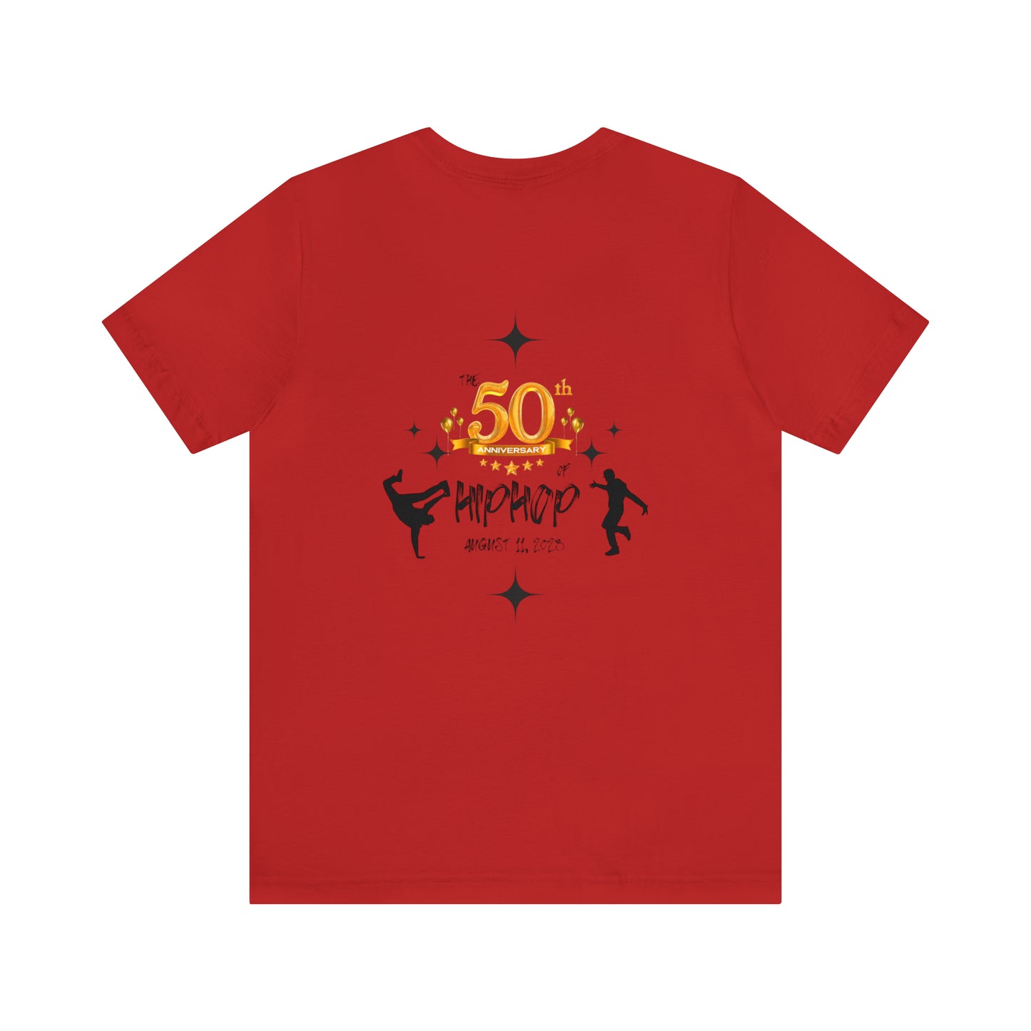 Unisex 50th Anniversary of HipHop August 11, 2023 Commemorative T-Shirt