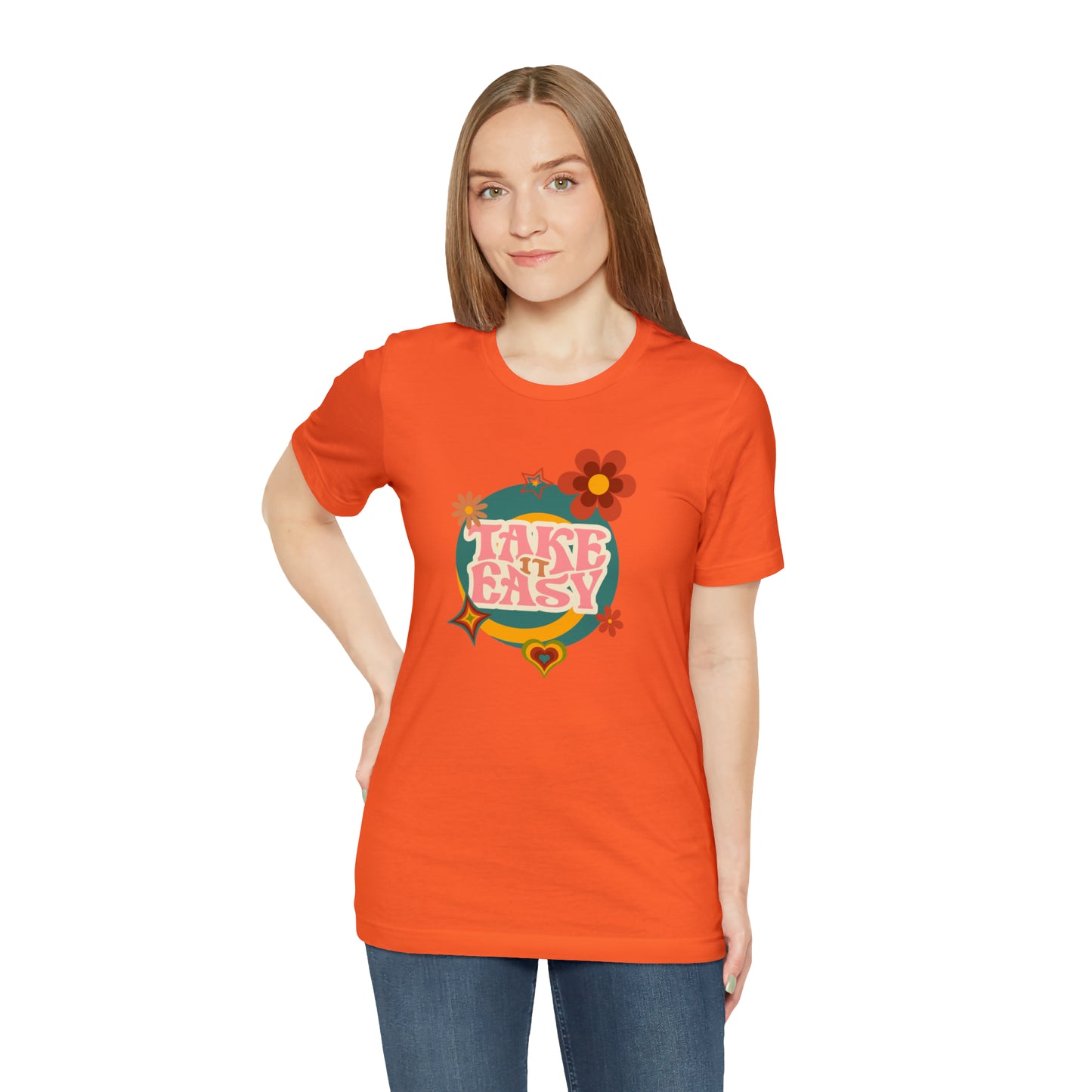 Unisex Take It Easy Retro Vibes T-Shirt