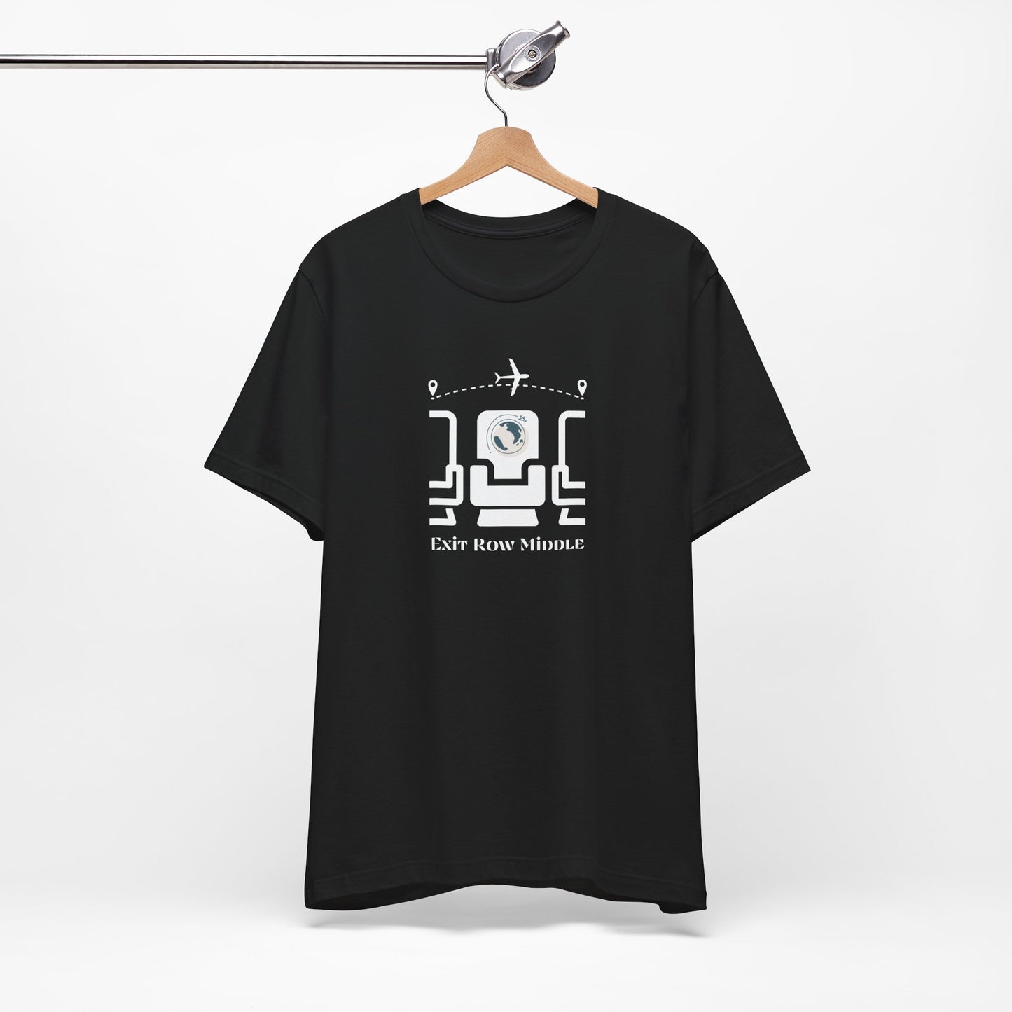 Unisex Jersey Short Sleeve Exit Row Middle Travel T-Shirt