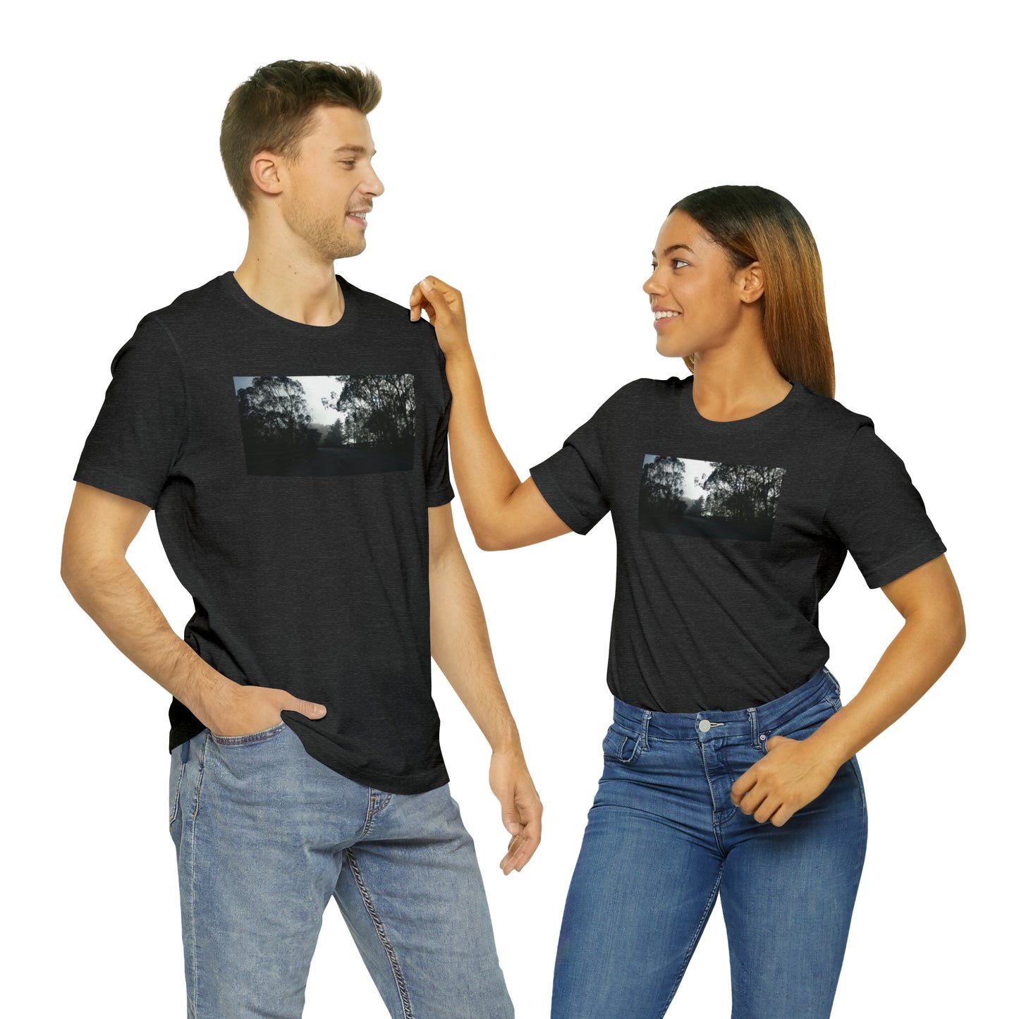 Unisex Travel T-Shirt, Scenic Ride I-280 On-ramp SF