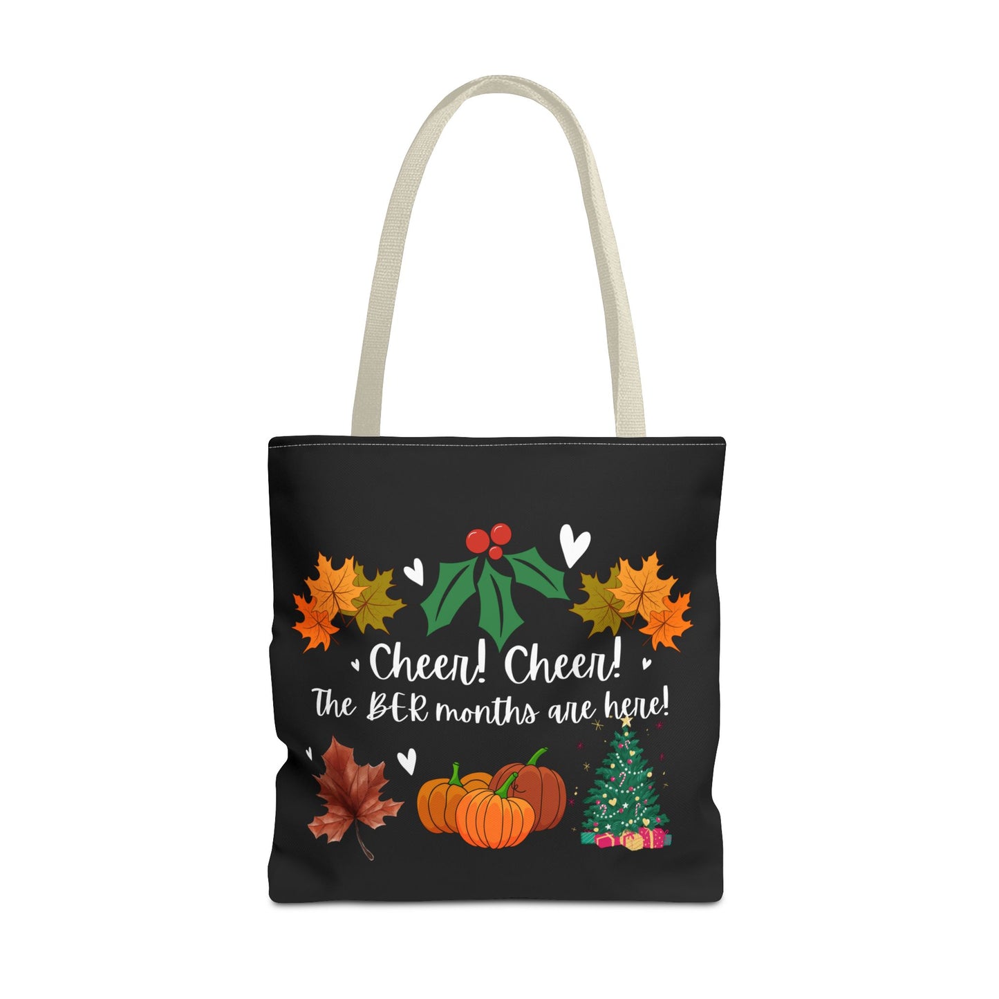 Unisex BER Months Tote Bag Autumn Tote Fall Tote Bag September Tote October Tote Bag November Bag December Tote Bag Favorite Months Tote Bag