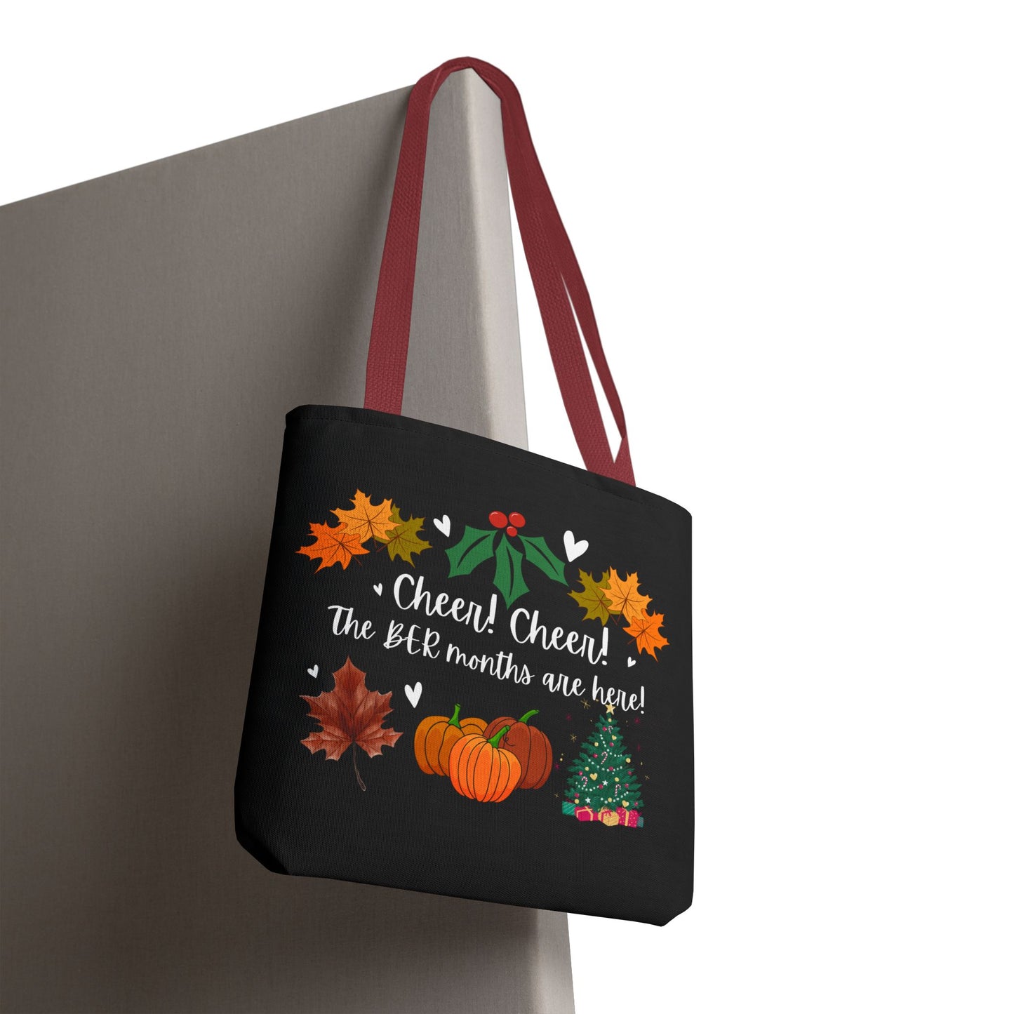 Unisex BER Months Tote Bag Autumn Tote Fall Tote Bag September Tote October Tote Bag November Bag December Tote Bag Favorite Months Tote Bag