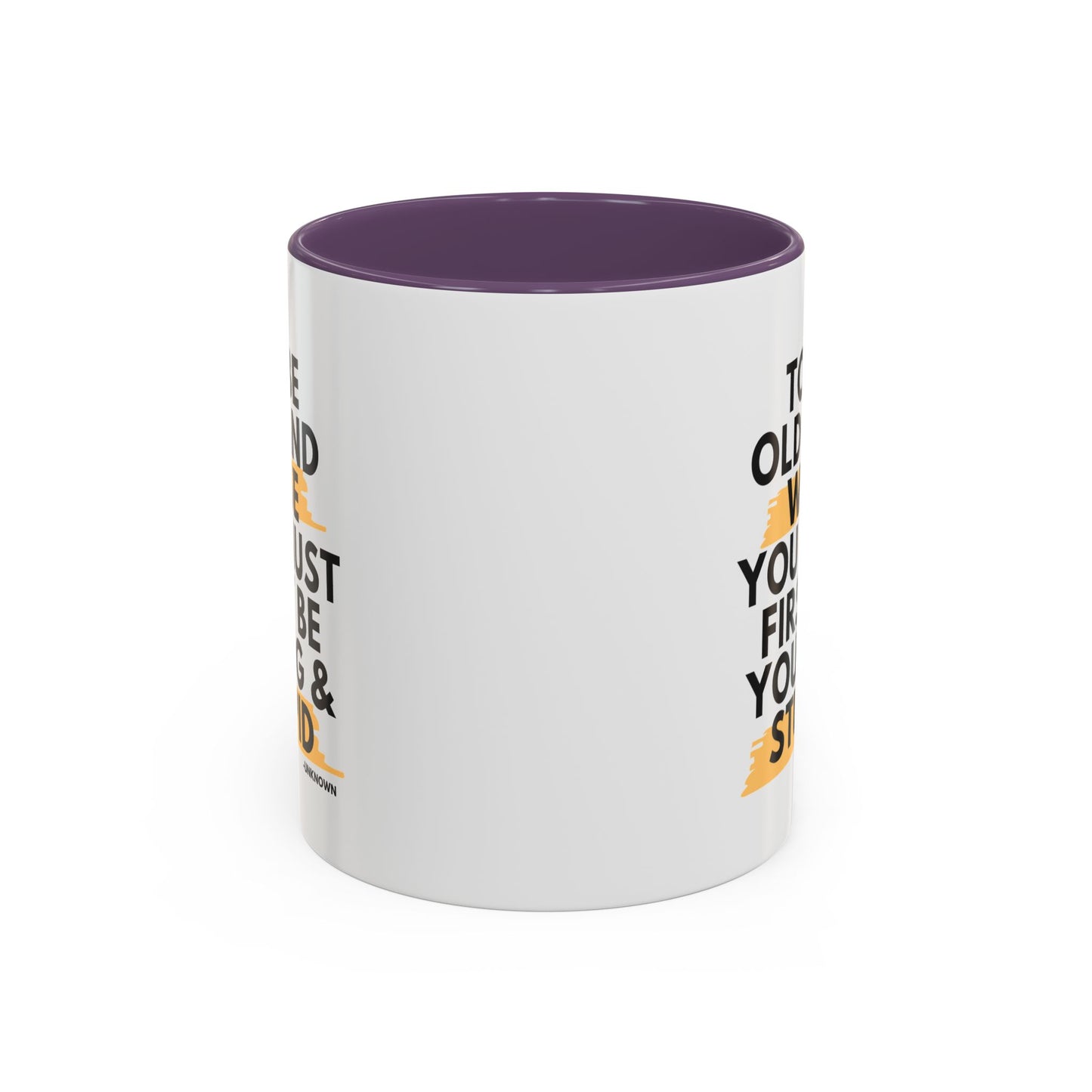 11oz/15oz Funny Old and Wise Young and Stupid Coffee Mug