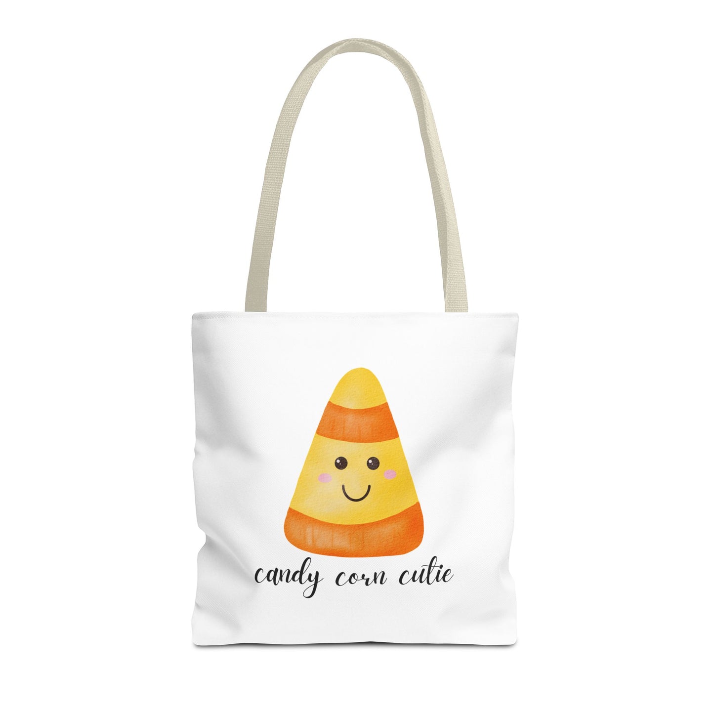 Cute Candy Corn Halloween Spooky Season Tote Trick or Treating Candy Fall Themed Reusable Lunch Bag