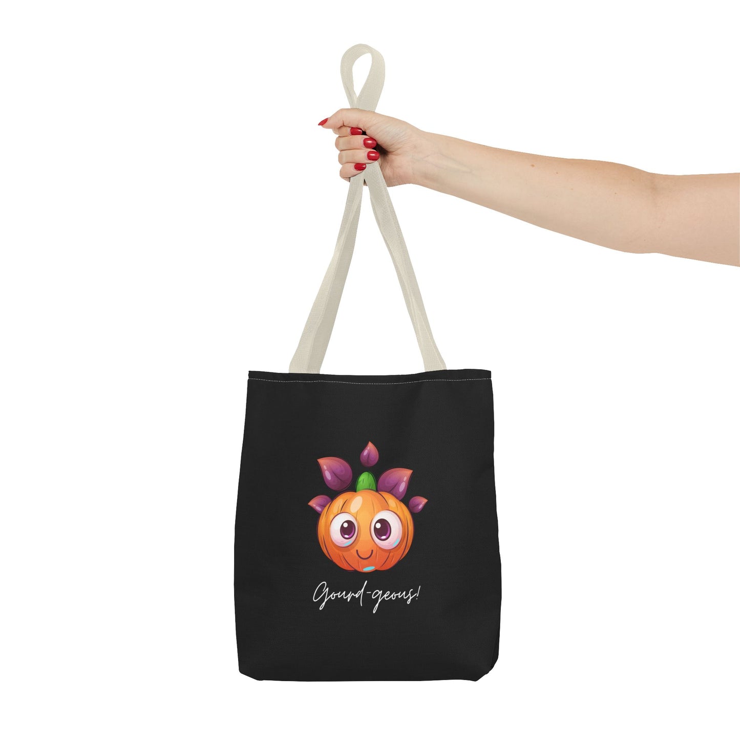 Cute Halloween Pumpkin Tote Spooky Season Tote Trick or Treating Candy Fall Themed Reusable Lunch Tote