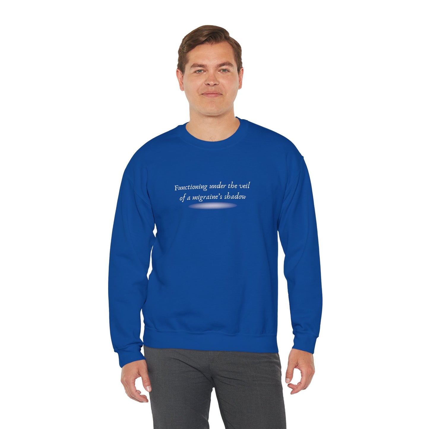 Unisex Migraine Day Invisible Illness Warrior Sweatshirt