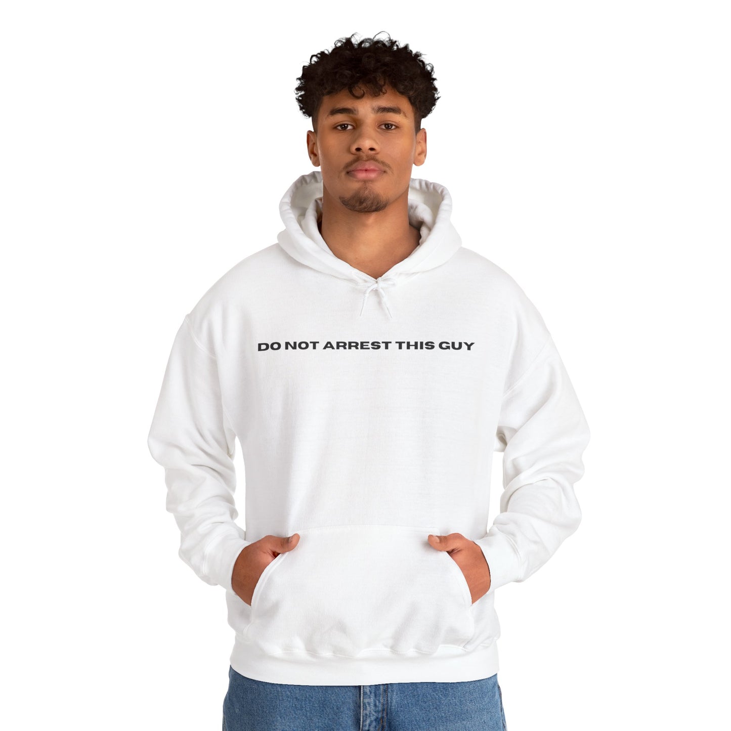 Unisex Heavy Blend™ Do Not Arrest This Guy Hooded Sweatshirt