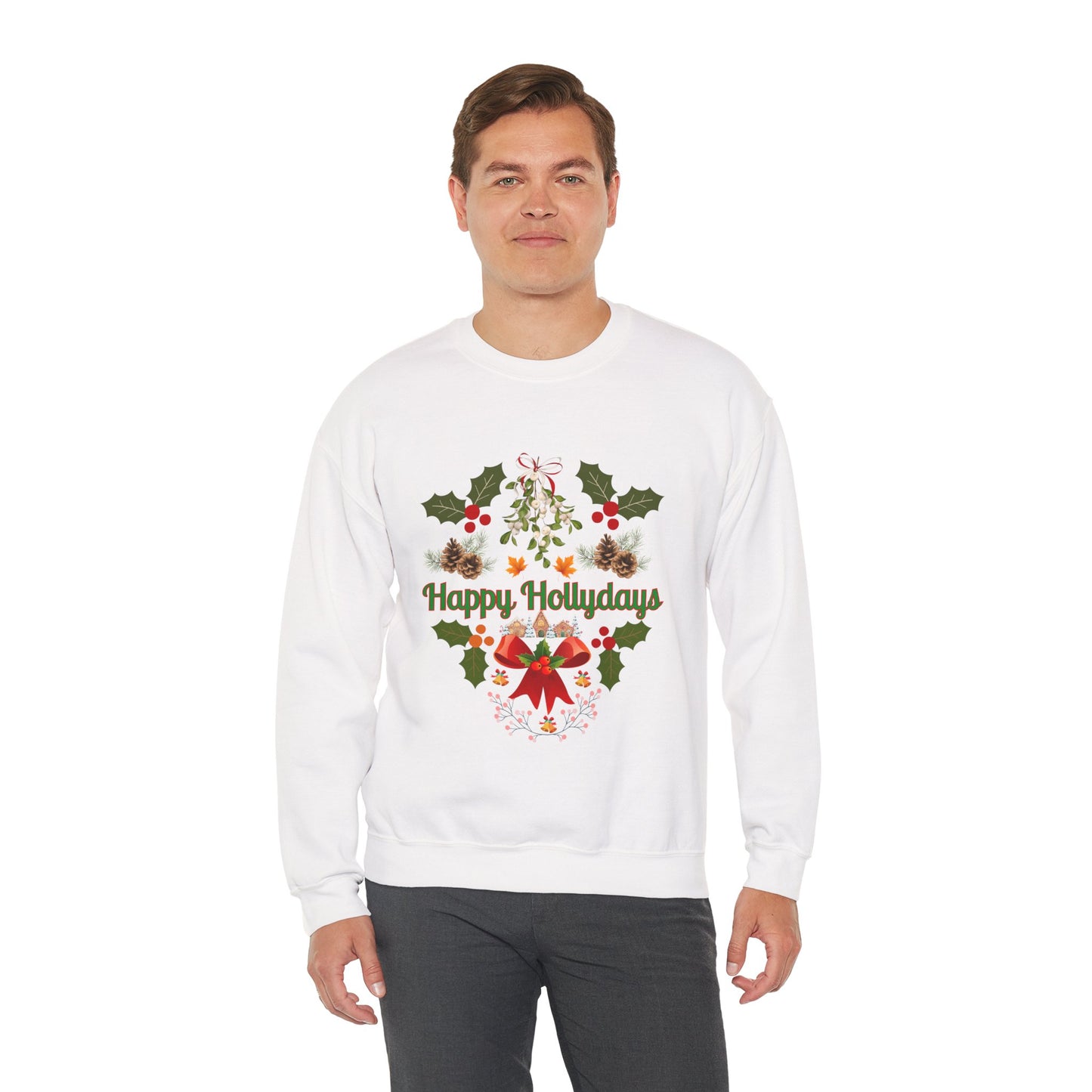 Unisex Ugly Sweater Contest Happy Hollydays Sweatshirt