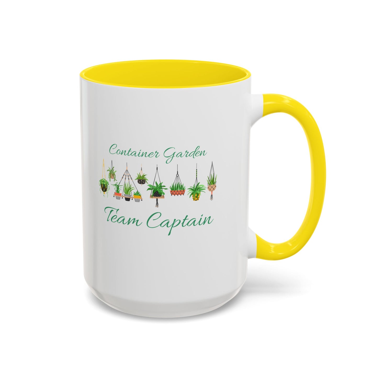 11oz/15oz Garden Themed Container Garden Team Captain Plant Parent Coffee Mug