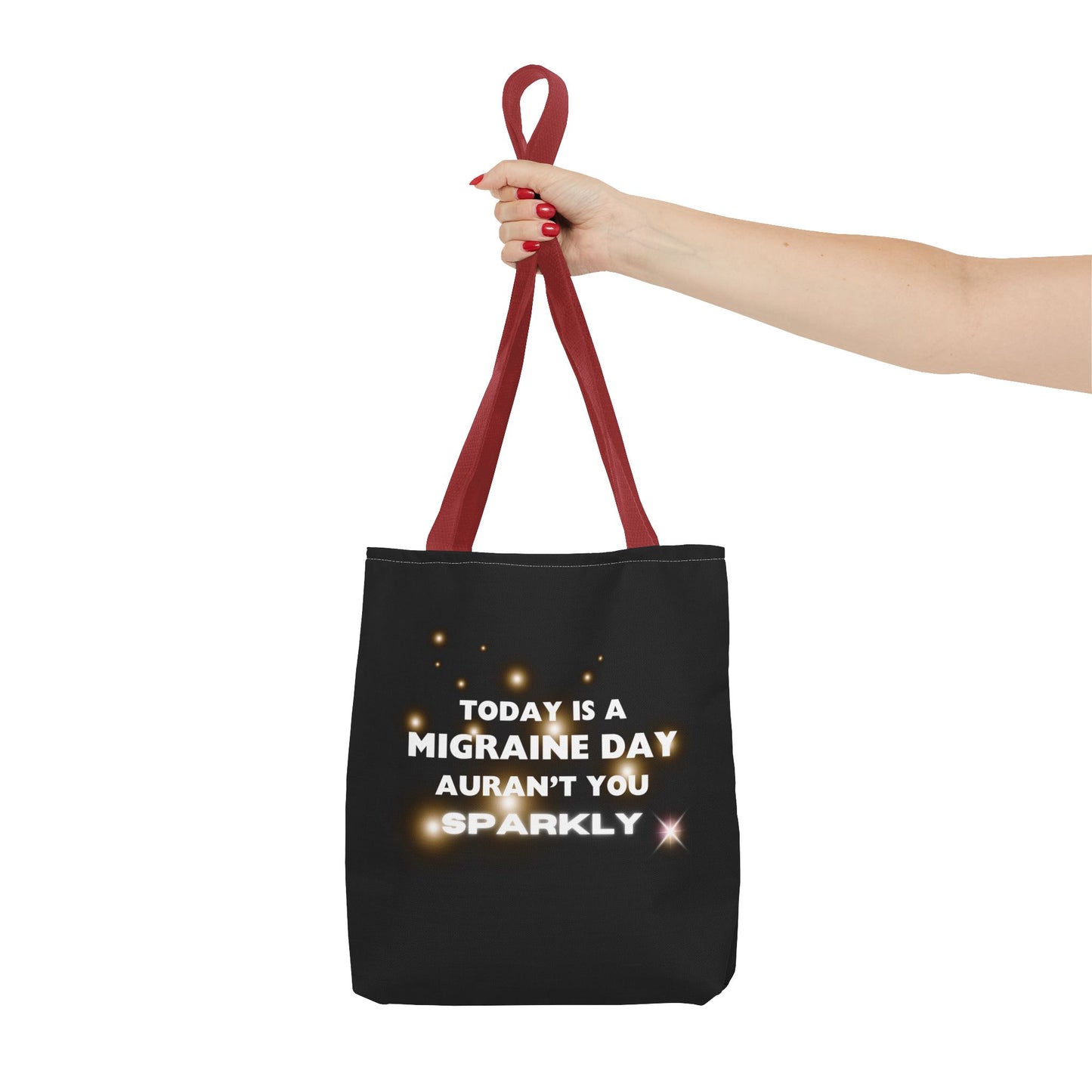 Unisex Migraine Day Invisible Illness Warrior Tote Bag