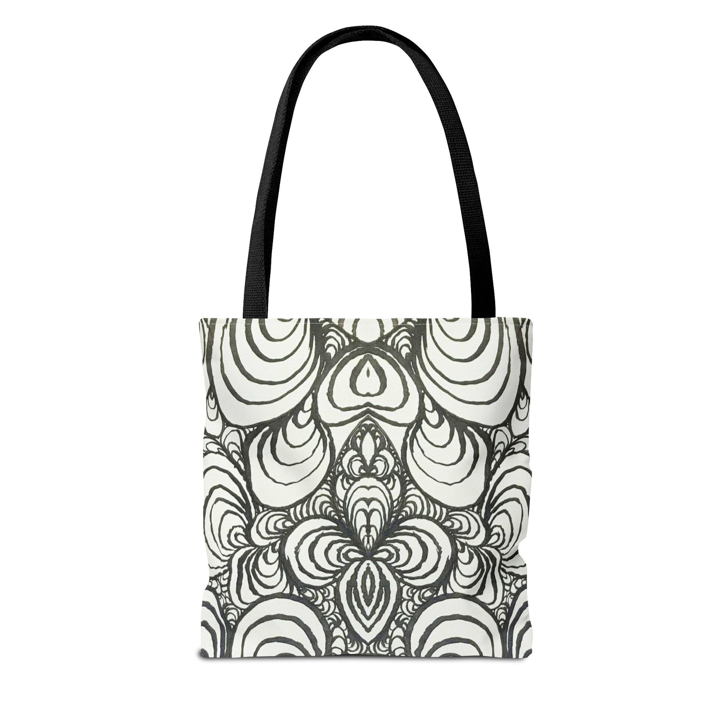 Unisex Original Line Art - All Over Print Tote Bag - Puzzle Panels 1