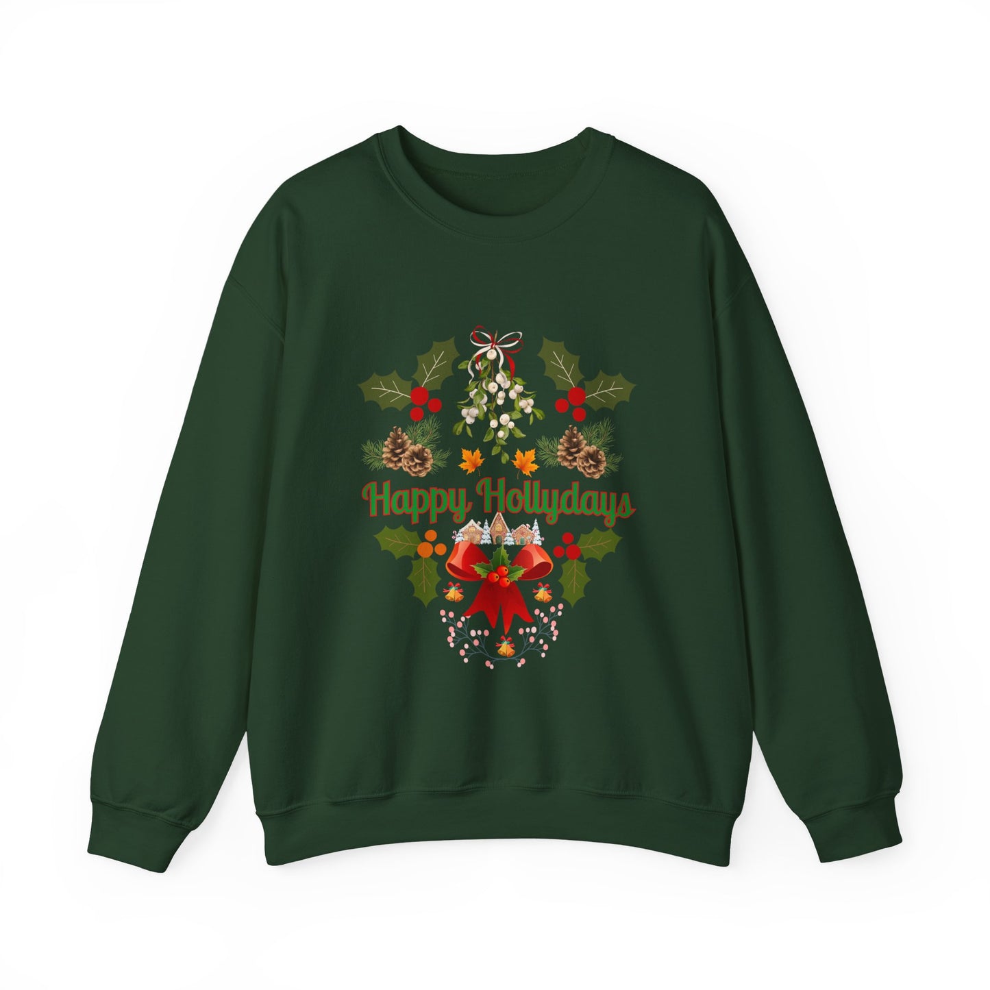 Unisex Ugly Sweater Contest Happy Hollydays Sweatshirt