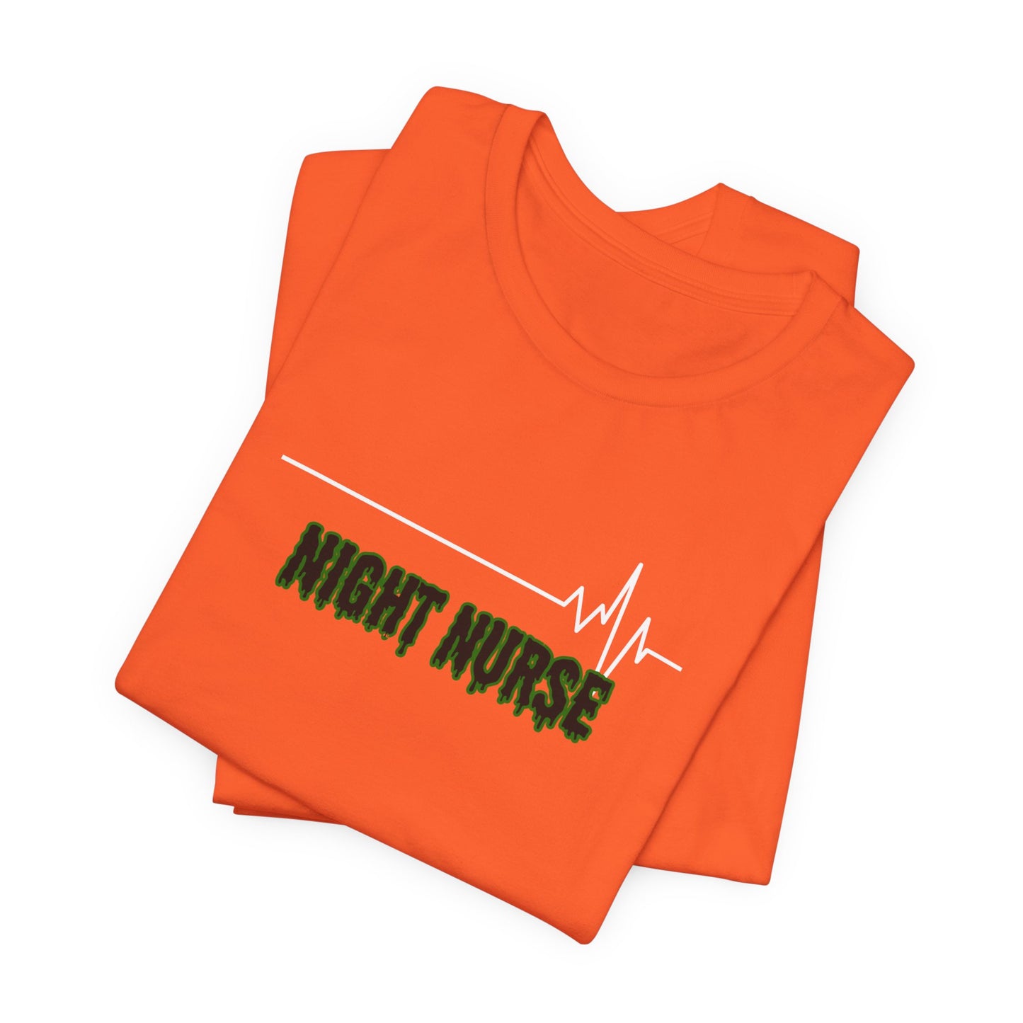 Unisex Night Nurse Fall Halloween Trick Or Treating T-Shirt