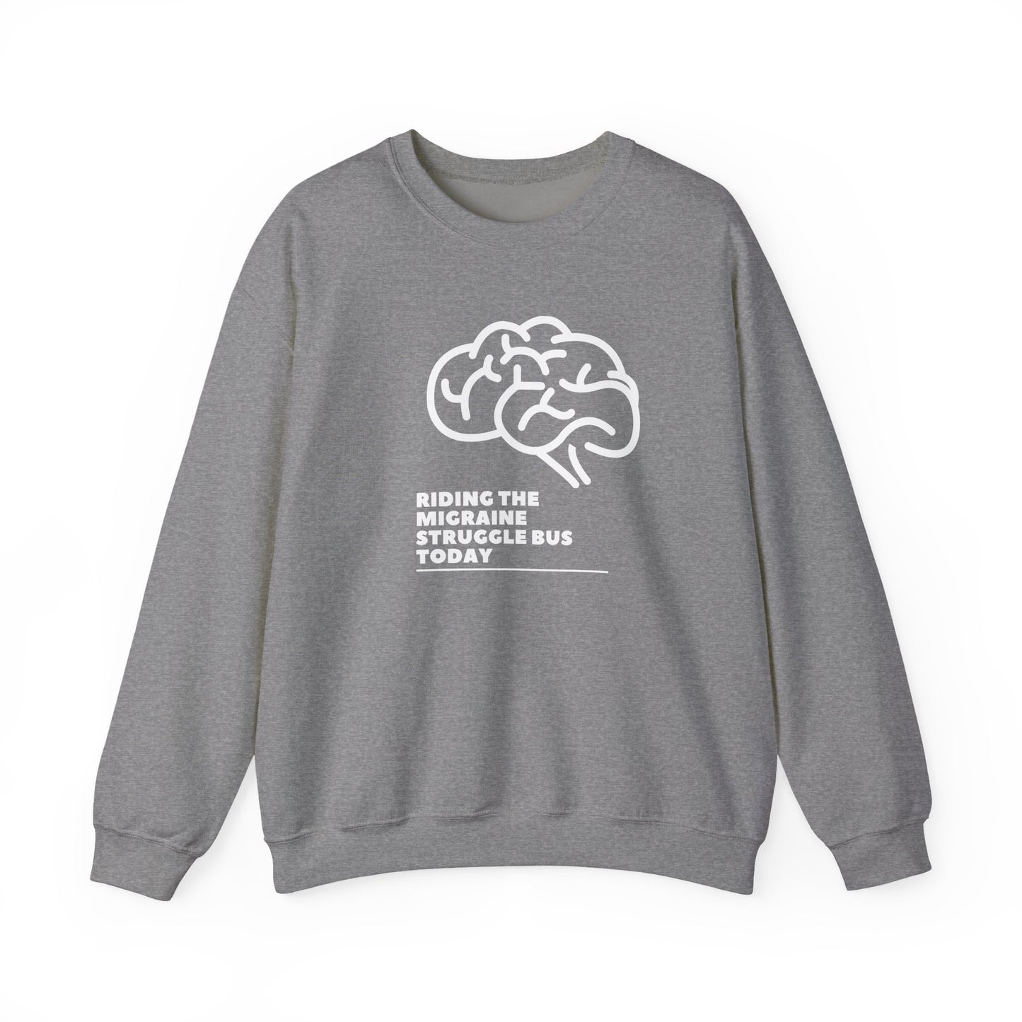 Unisex Migraine Day Invisible Illness Warrior Sweatshirt