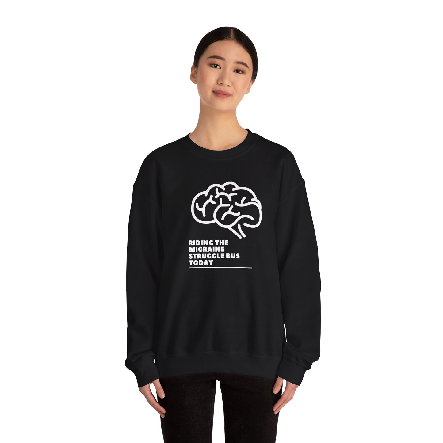 Unisex Migraine Day Invisible Illness Warrior Sweatshirt