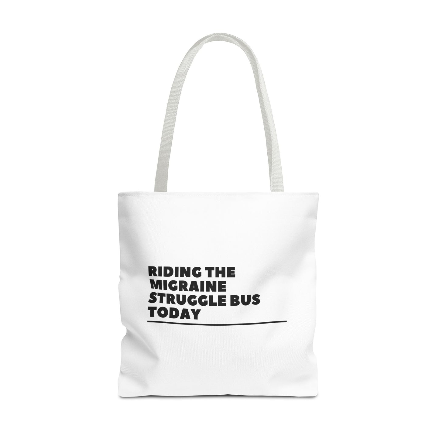 Unisex Migraine Day Invisible Illness Warrior Tote Bag