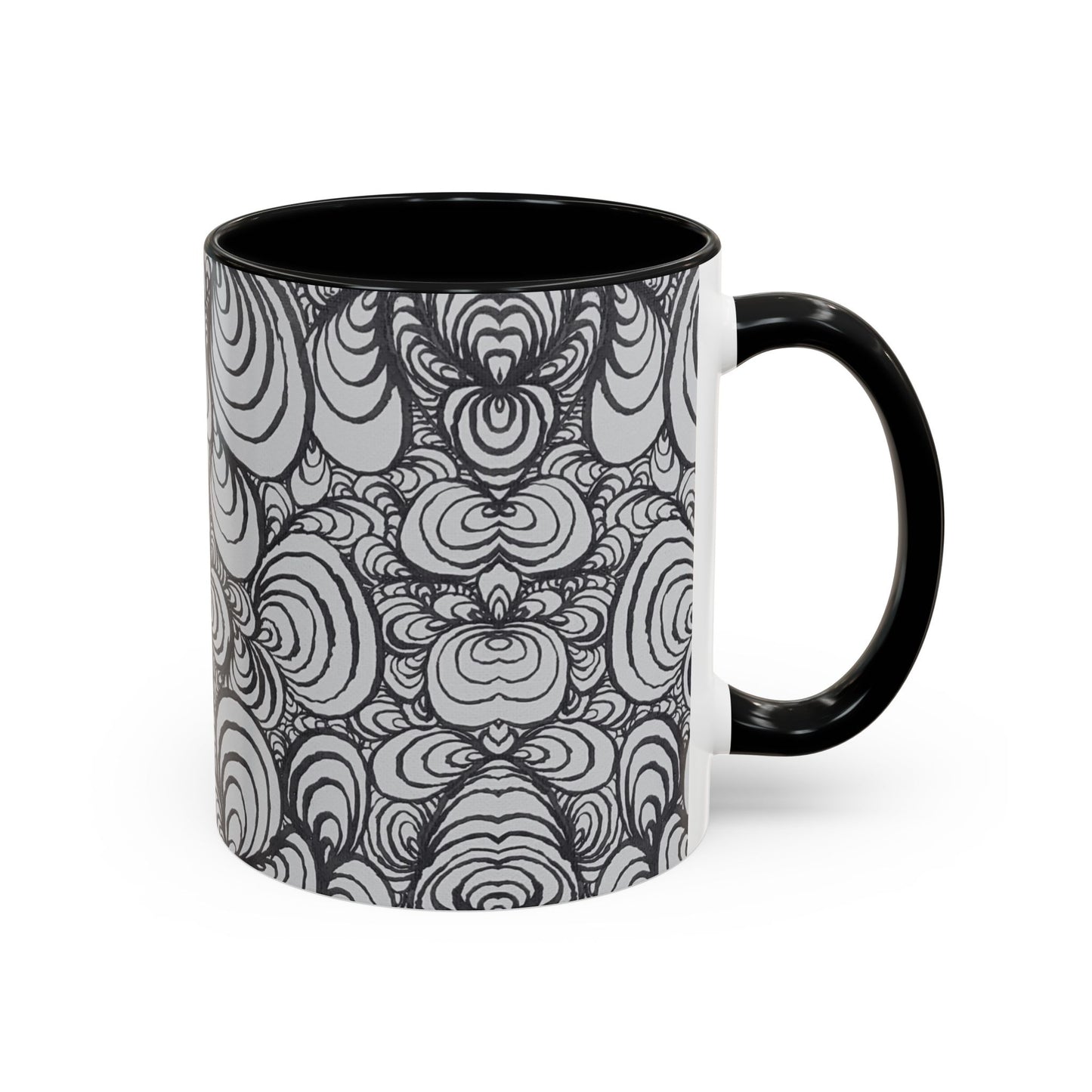 11oz Original Line Art Mug - Puzzle Panels 1