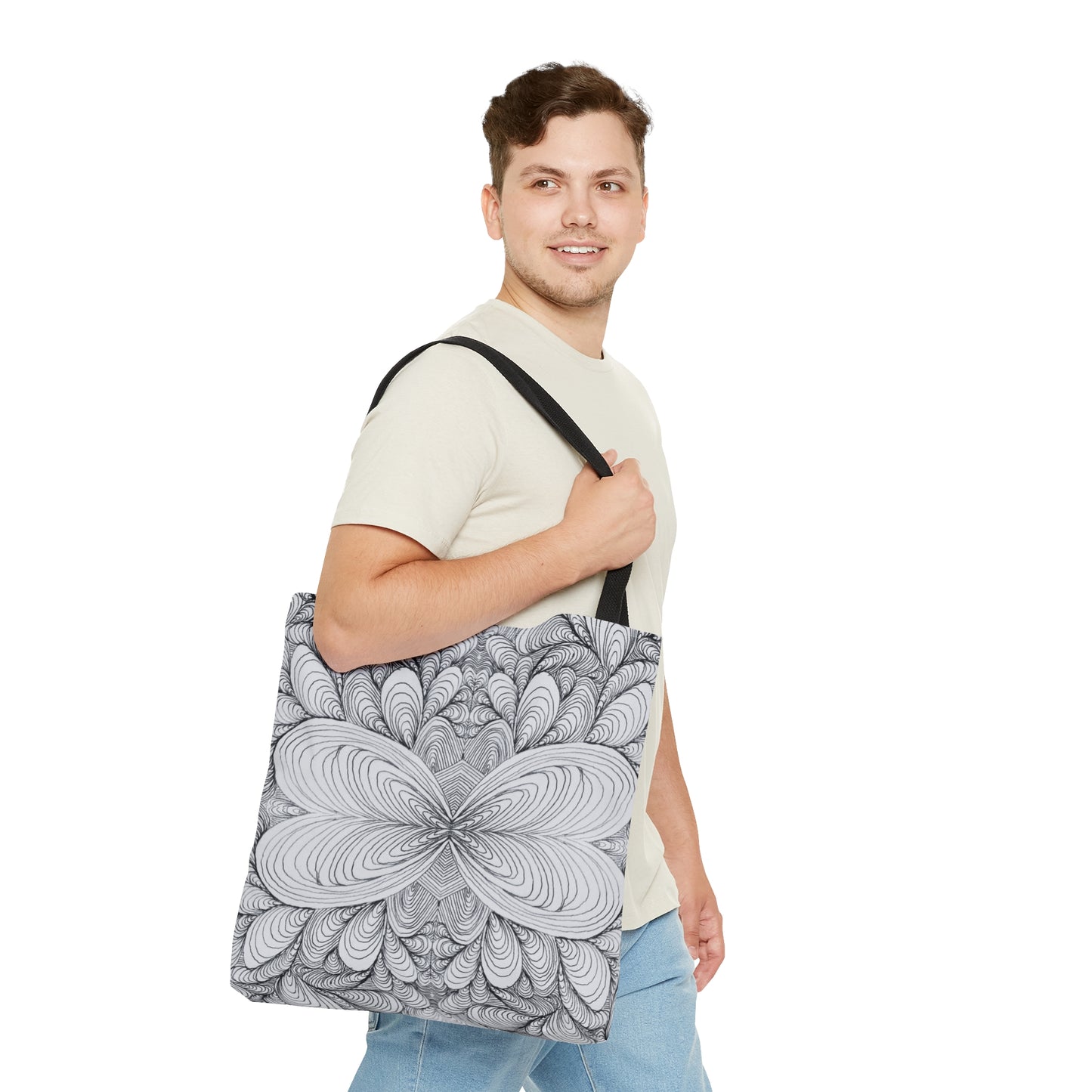 Unisex Original Art All Over Print Tote Bag - Vapors