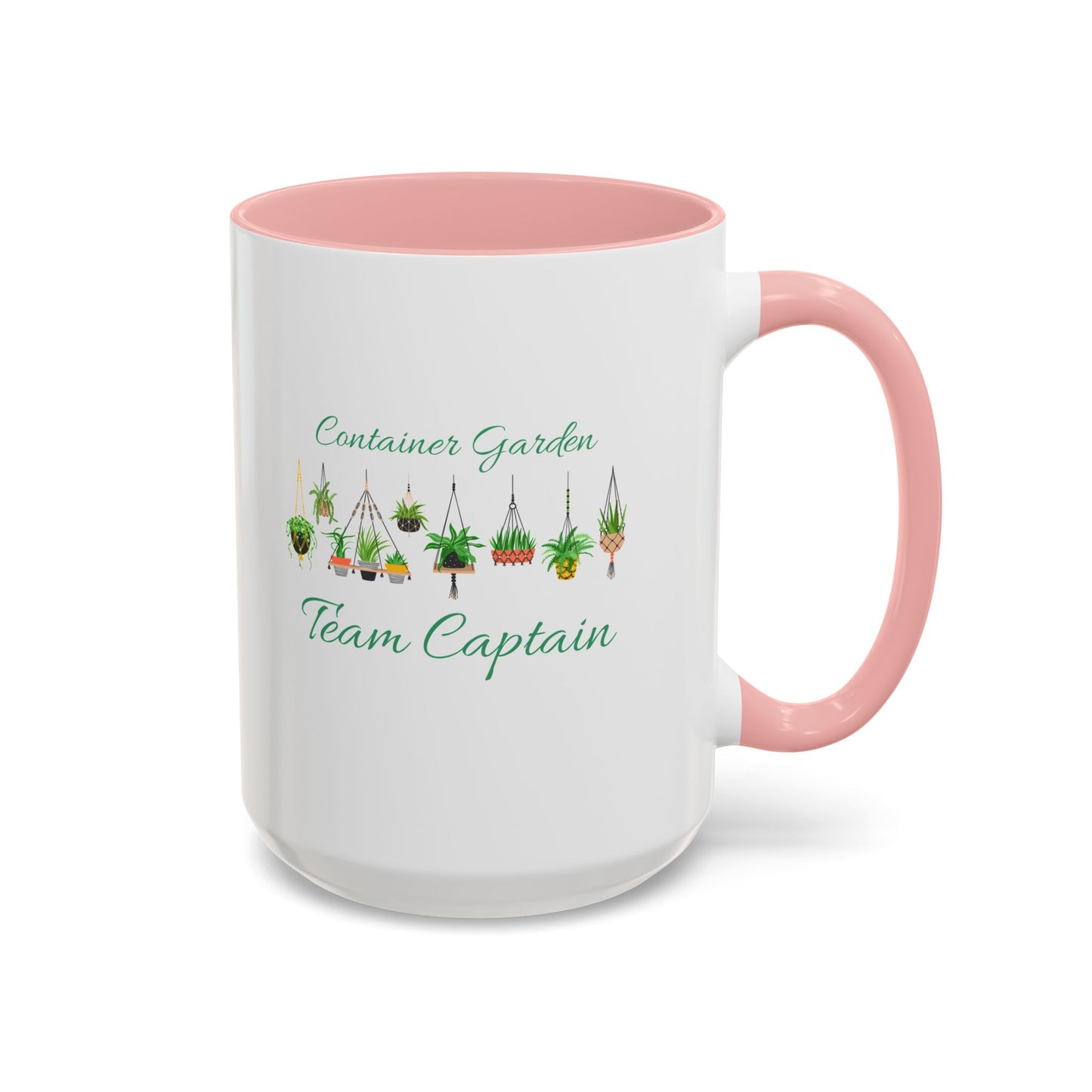 11oz/15oz Garden Themed Container Garden Team Captain Plant Parent Coffee Mug