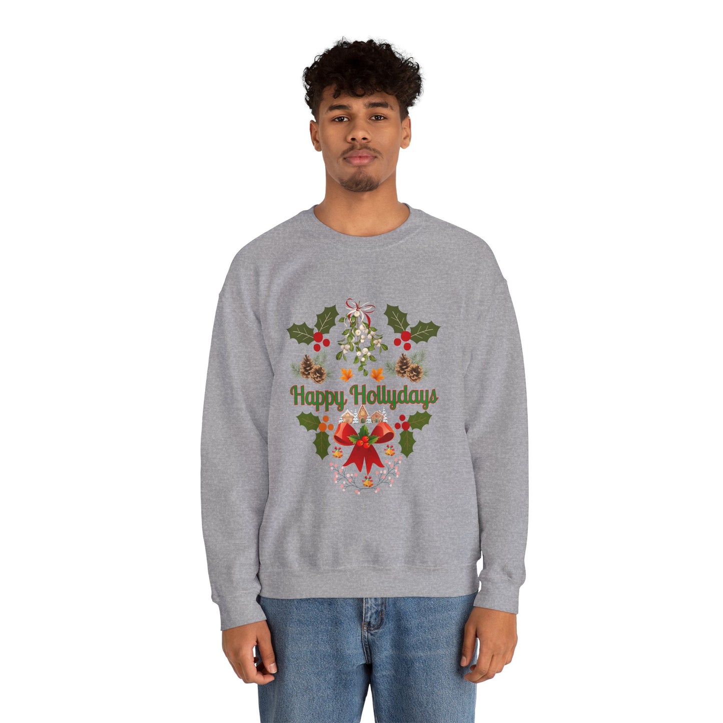 Unisex Ugly Sweater Contest Happy Hollydays Sweatshirt