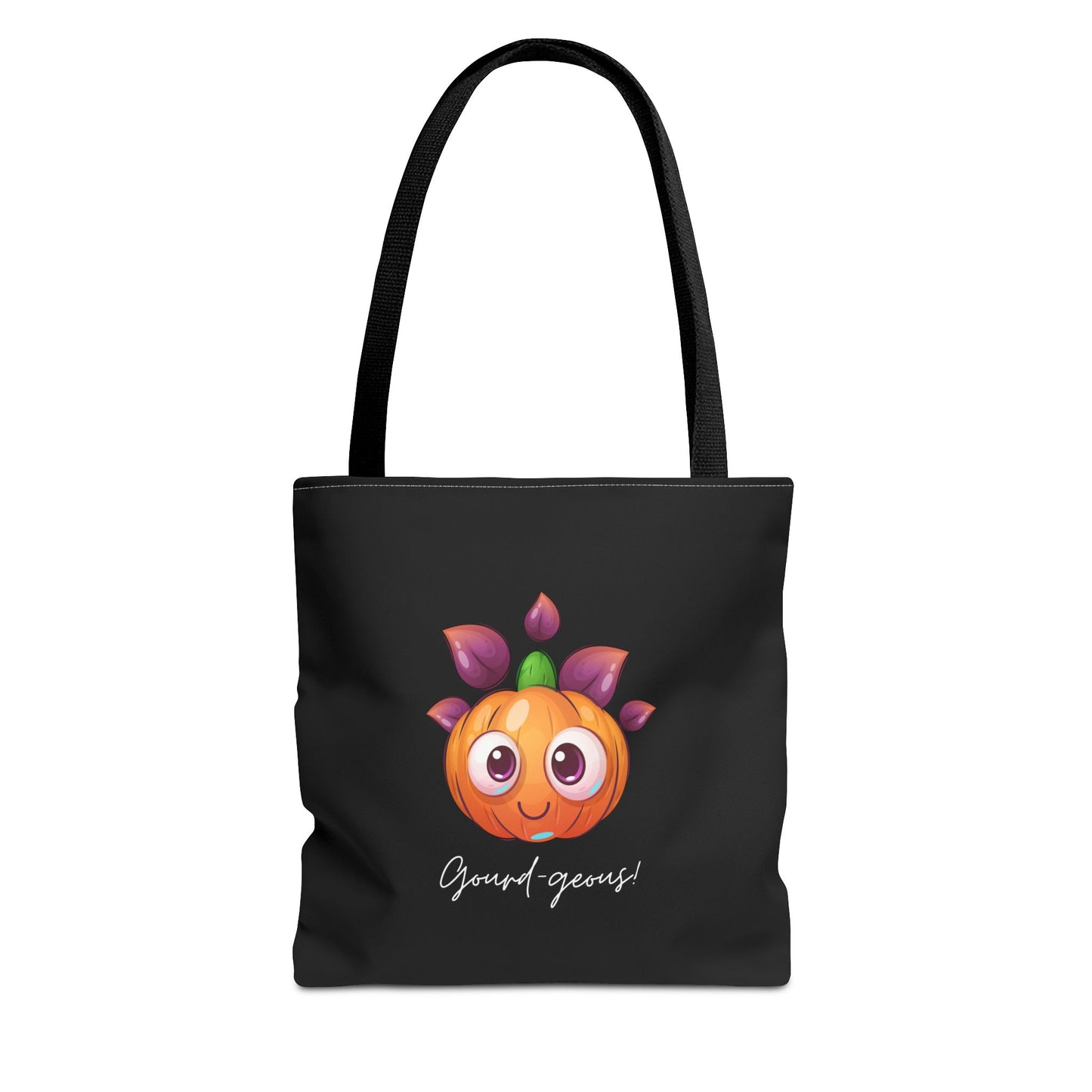 Cute Halloween Pumpkin Tote Spooky Season Tote Trick or Treating Candy Fall Themed Reusable Lunch Tote