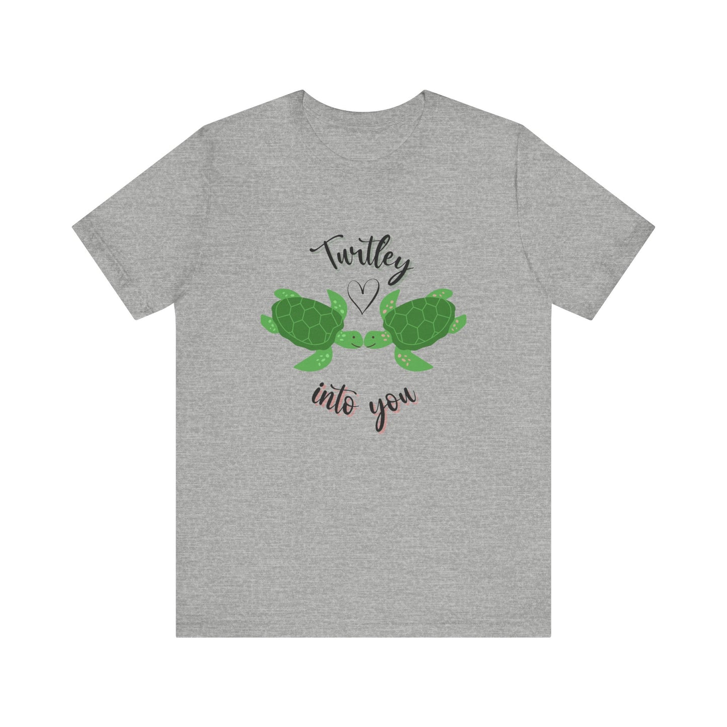 Unisex Cute Turtle Lover Turtley Into You T-Shirt