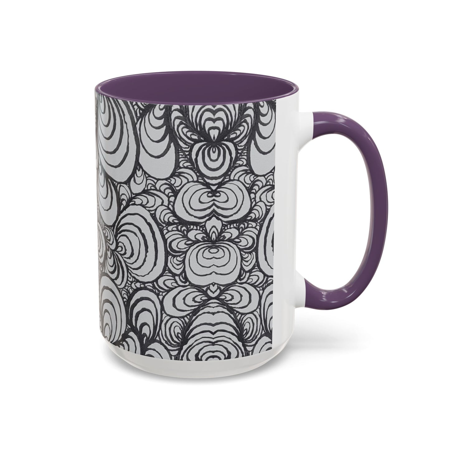 11oz/15oz Original Line Art Mug - Puzzle Panels 1