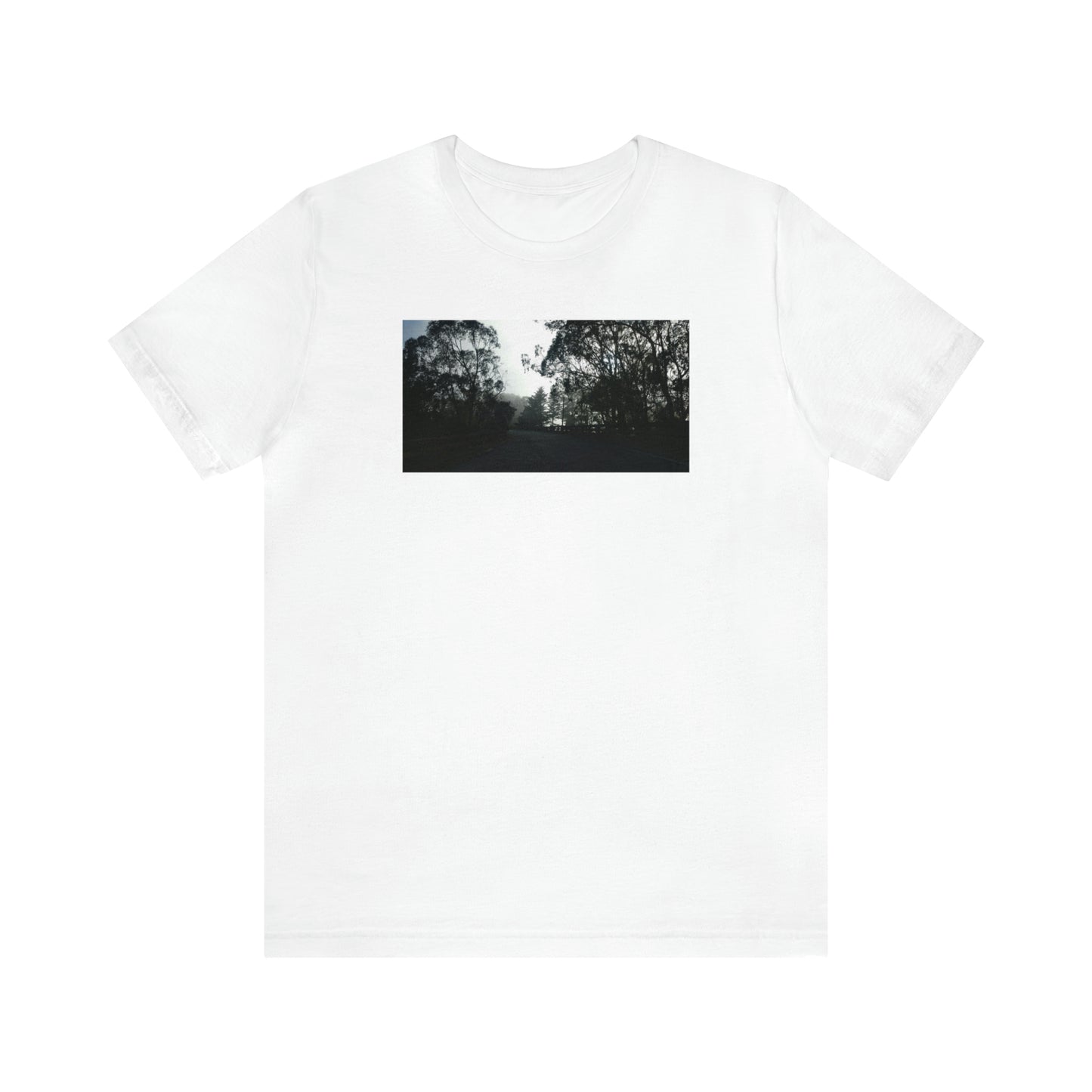 Unisex Travel T-Shirt, Scenic Ride I-280 On-ramp SF