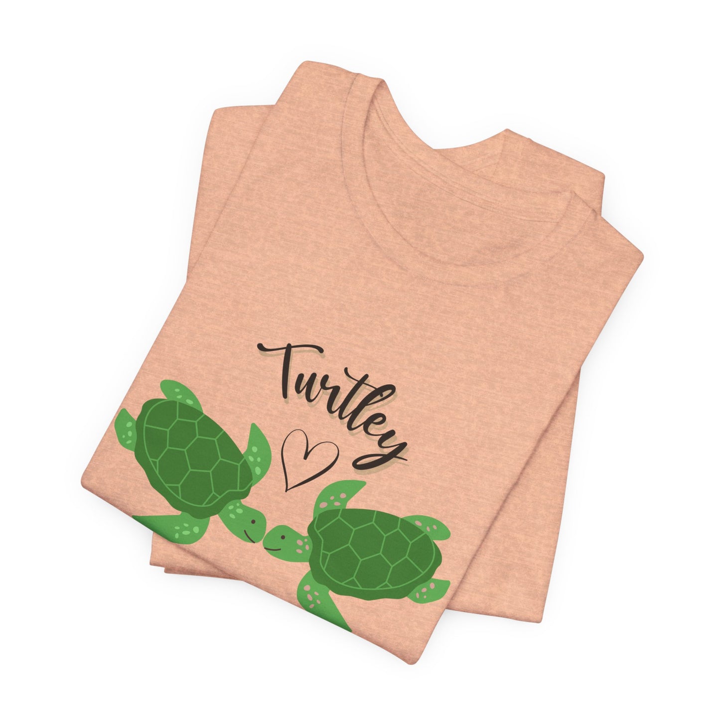 Unisex Cute Turtle Lover Turtley Into You T-Shirt