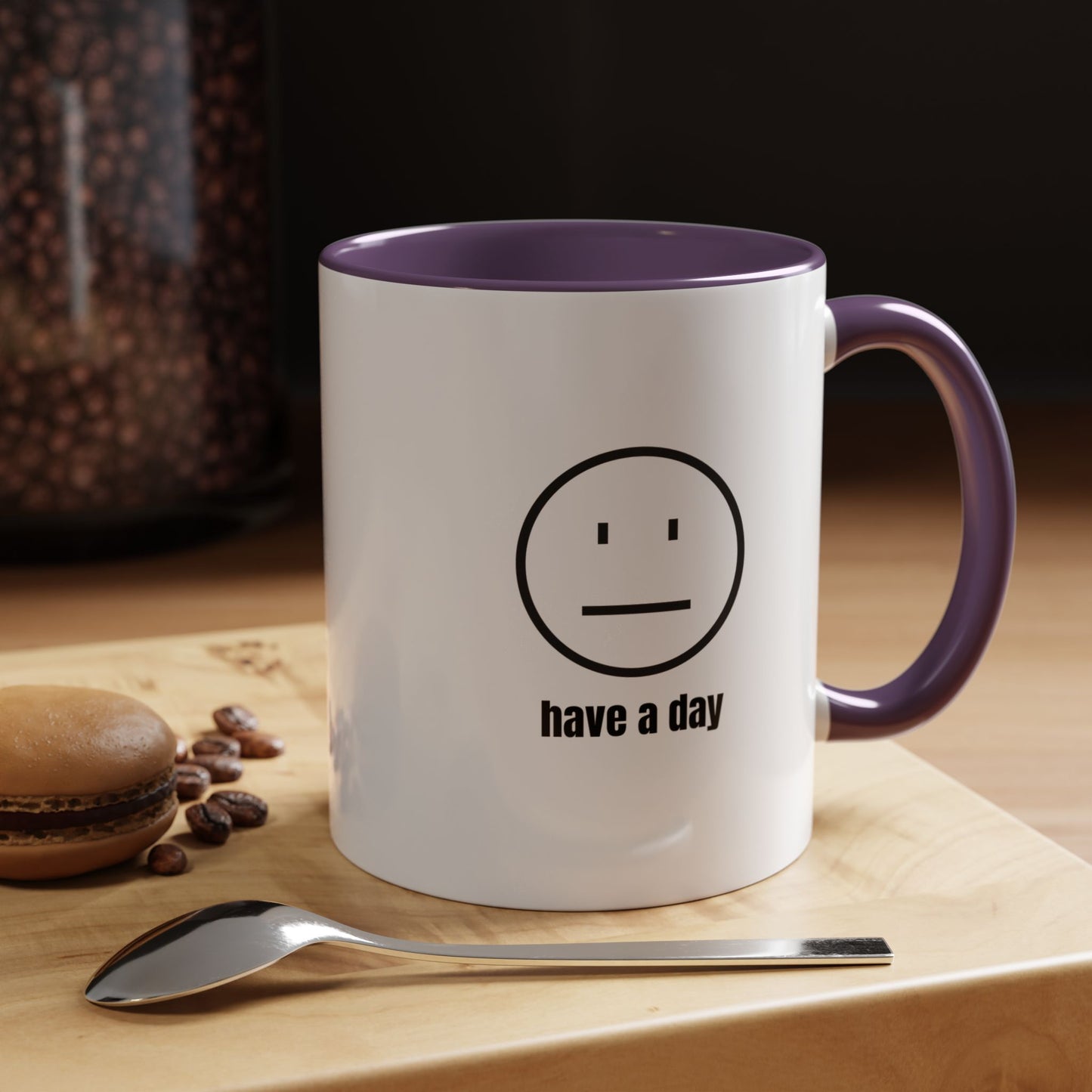11oz/15oz Straight Face Have A Day Coffee Mug