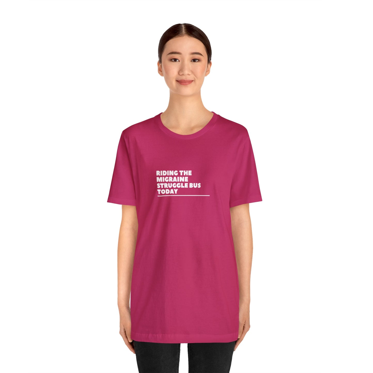 Unisex Migraine Day Invisible Illness Warrior Tshirt