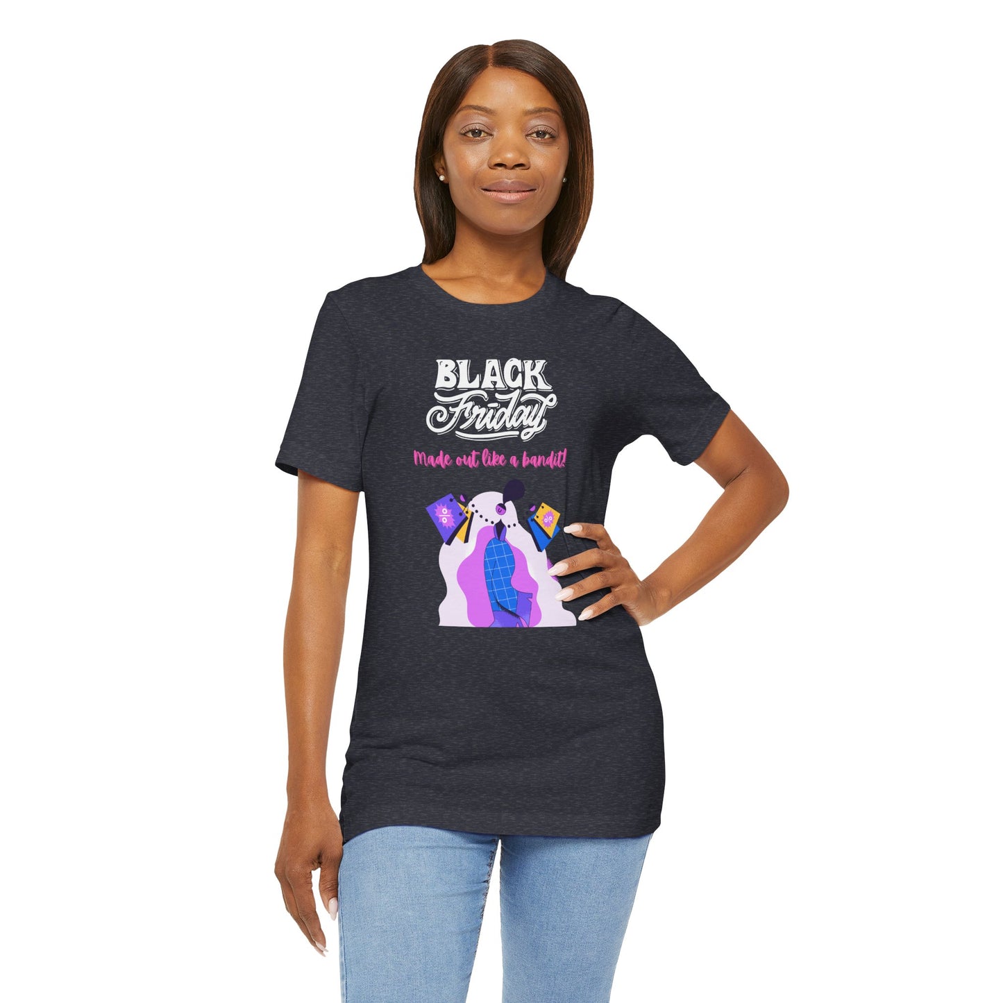Unisex Jersey Short Sleeve Black Friday Sales T-Shirt