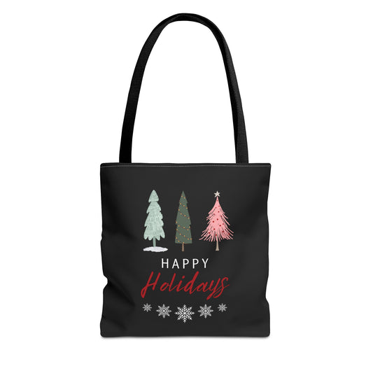 Unisex Happy Holidays Seasons Greetings Fall Tote Bag