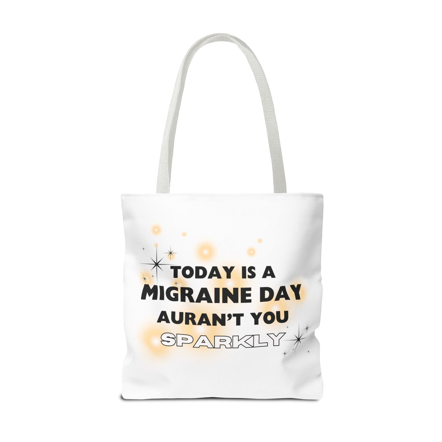 Unisex Migraine Day Invisible Illness Warrior Tote Bag